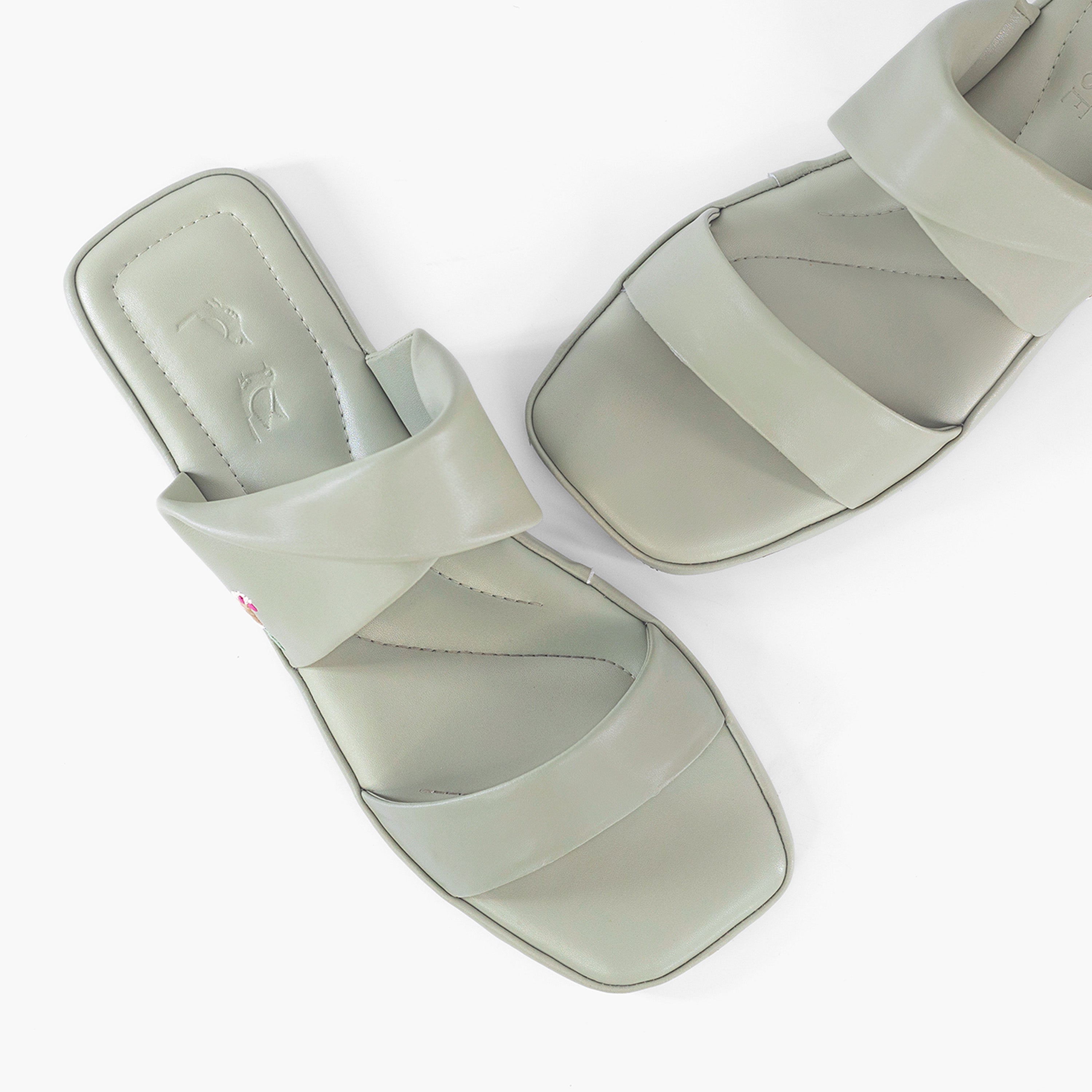 Sage Green Chidiya Slides