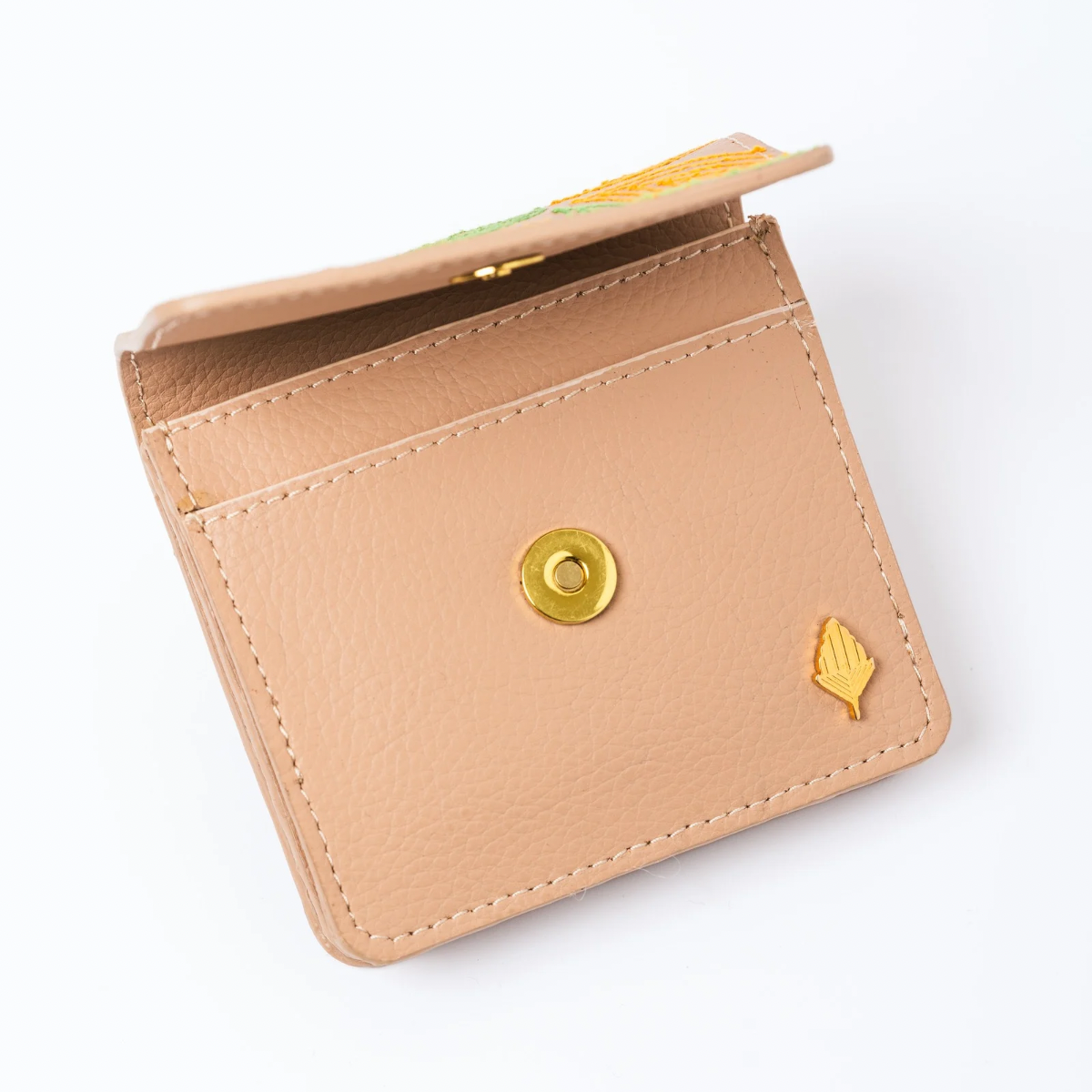 Lana beige cardholder