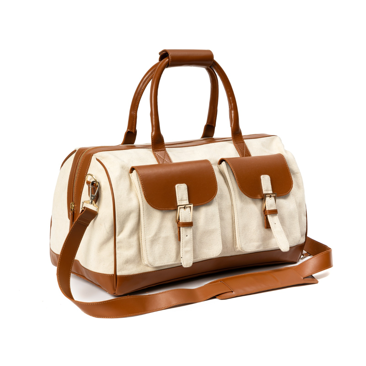 Ajax Vegan leather duffle bag