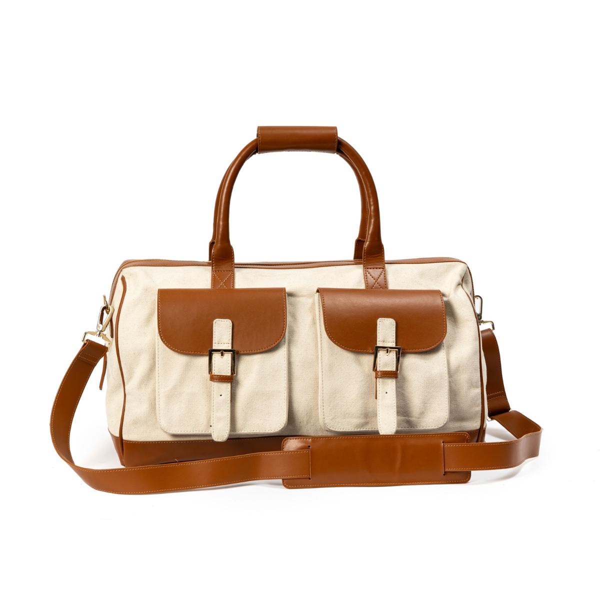 Ajax Vegan leather duffle bag