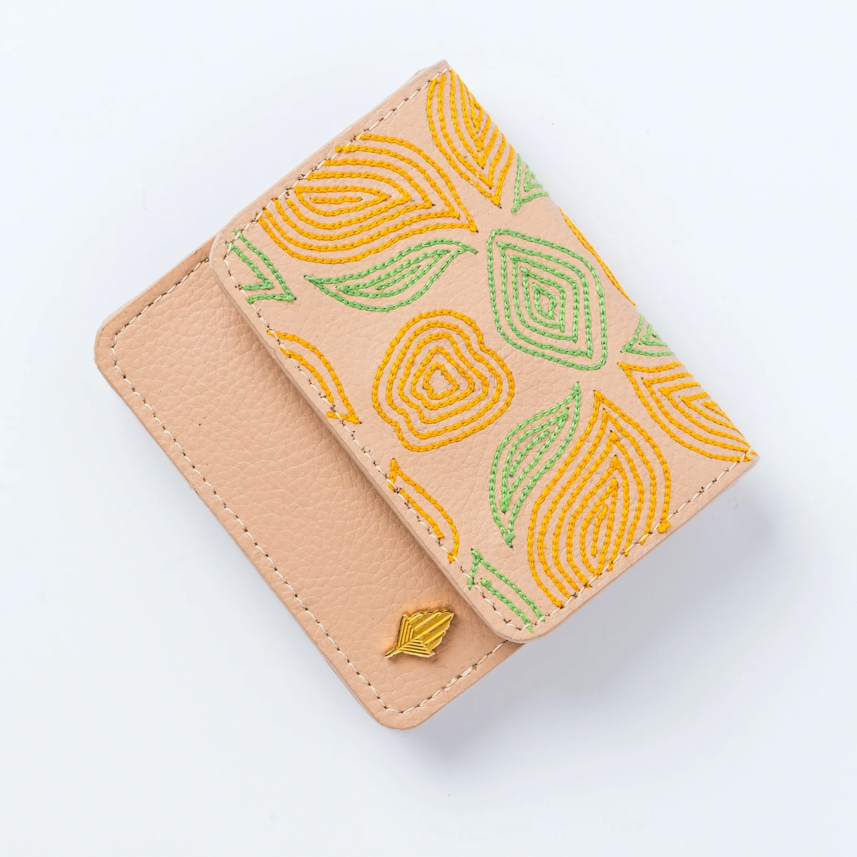 Lana beige cardholder