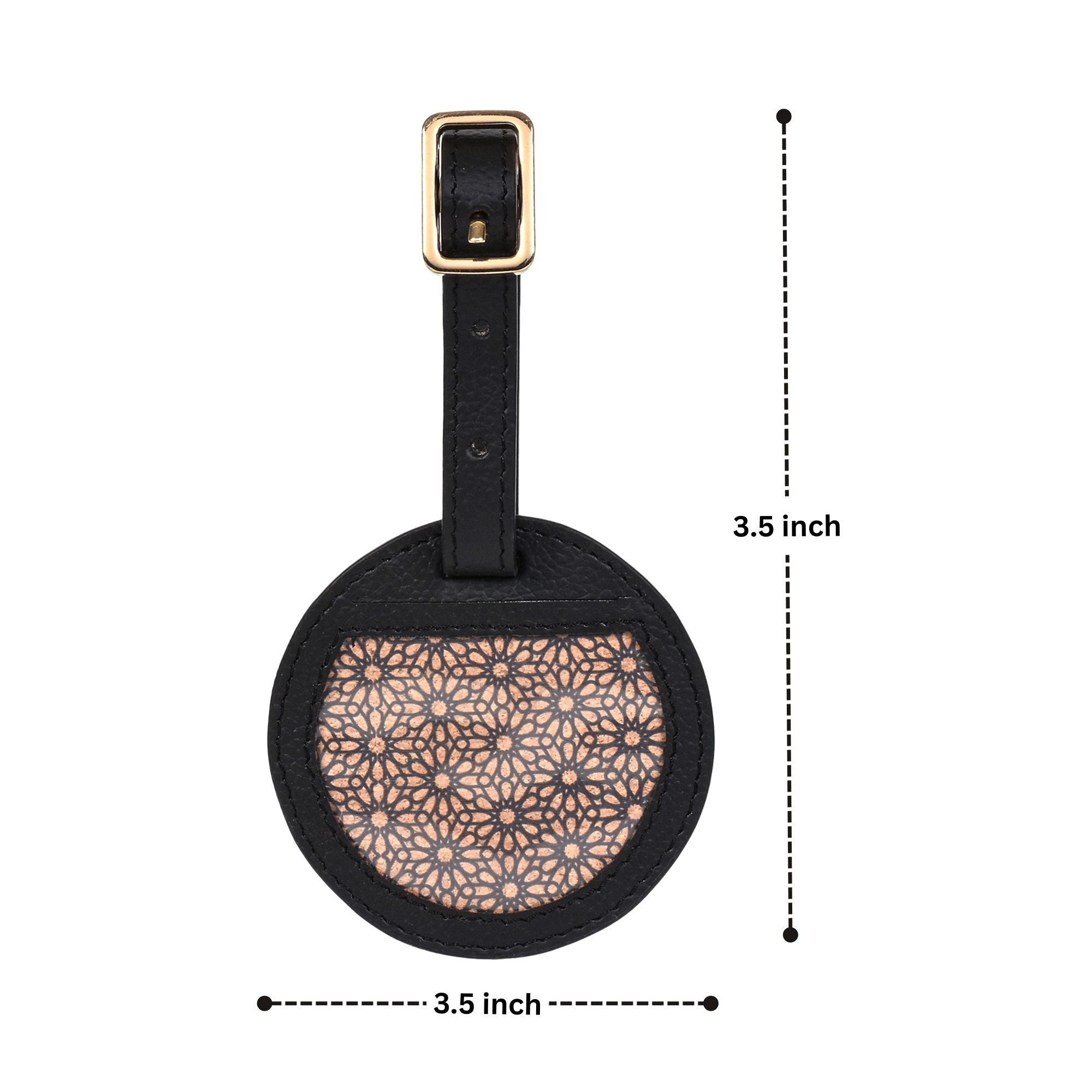 Travel Tag Round Shaped