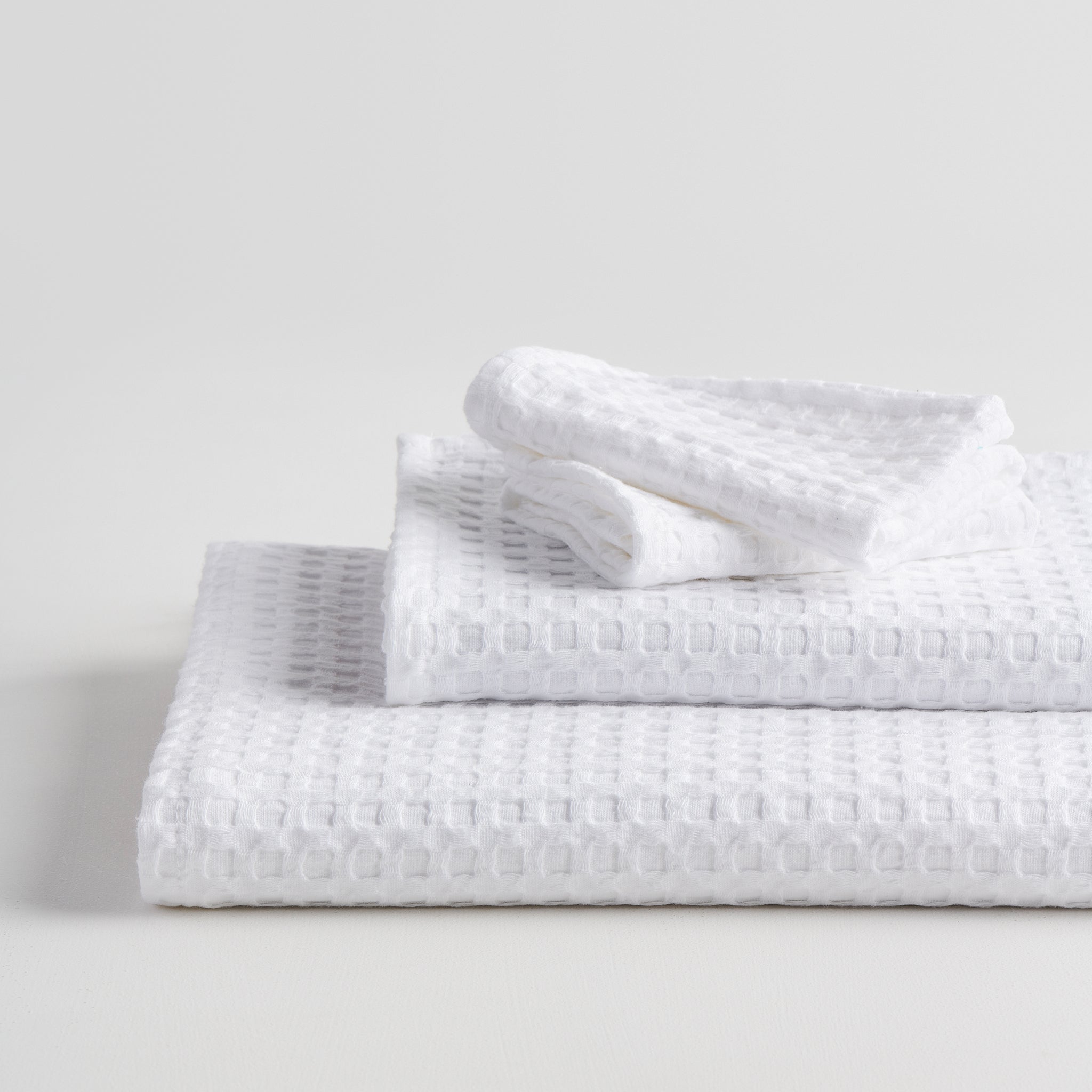 Bloom Cotton Waffle Towel