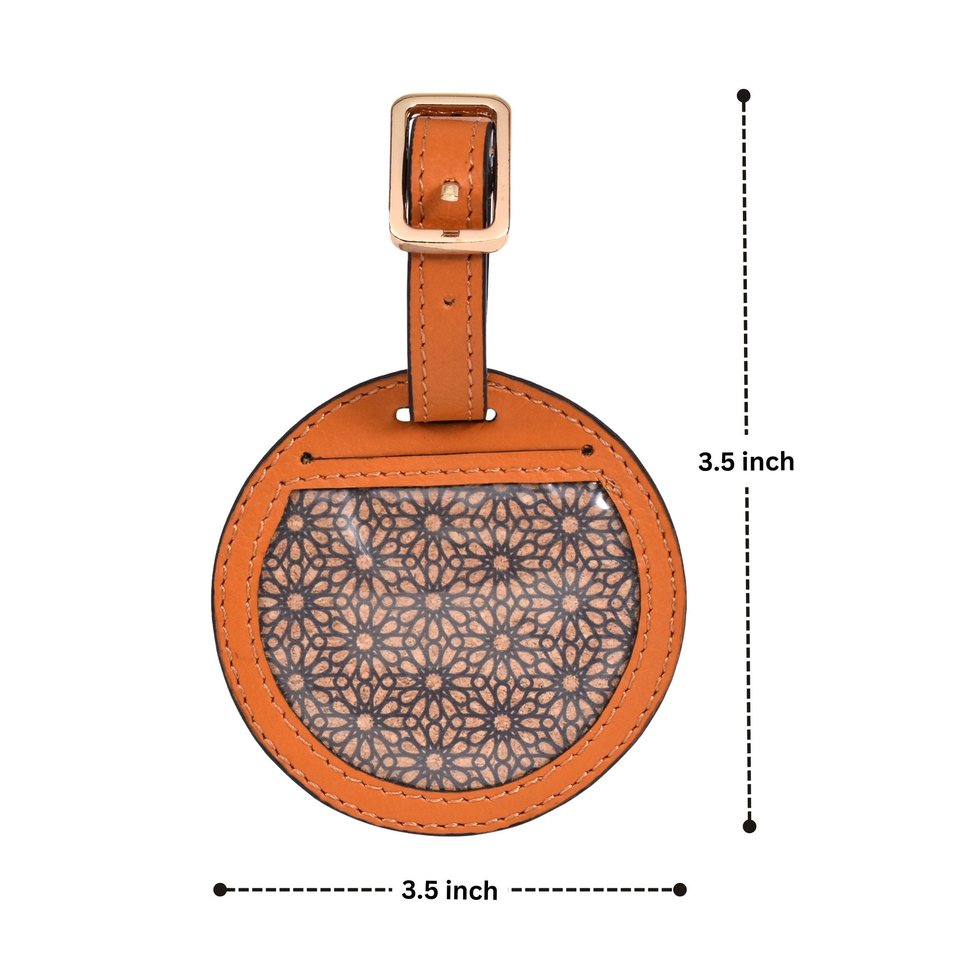 Travel Tag Round Shaped