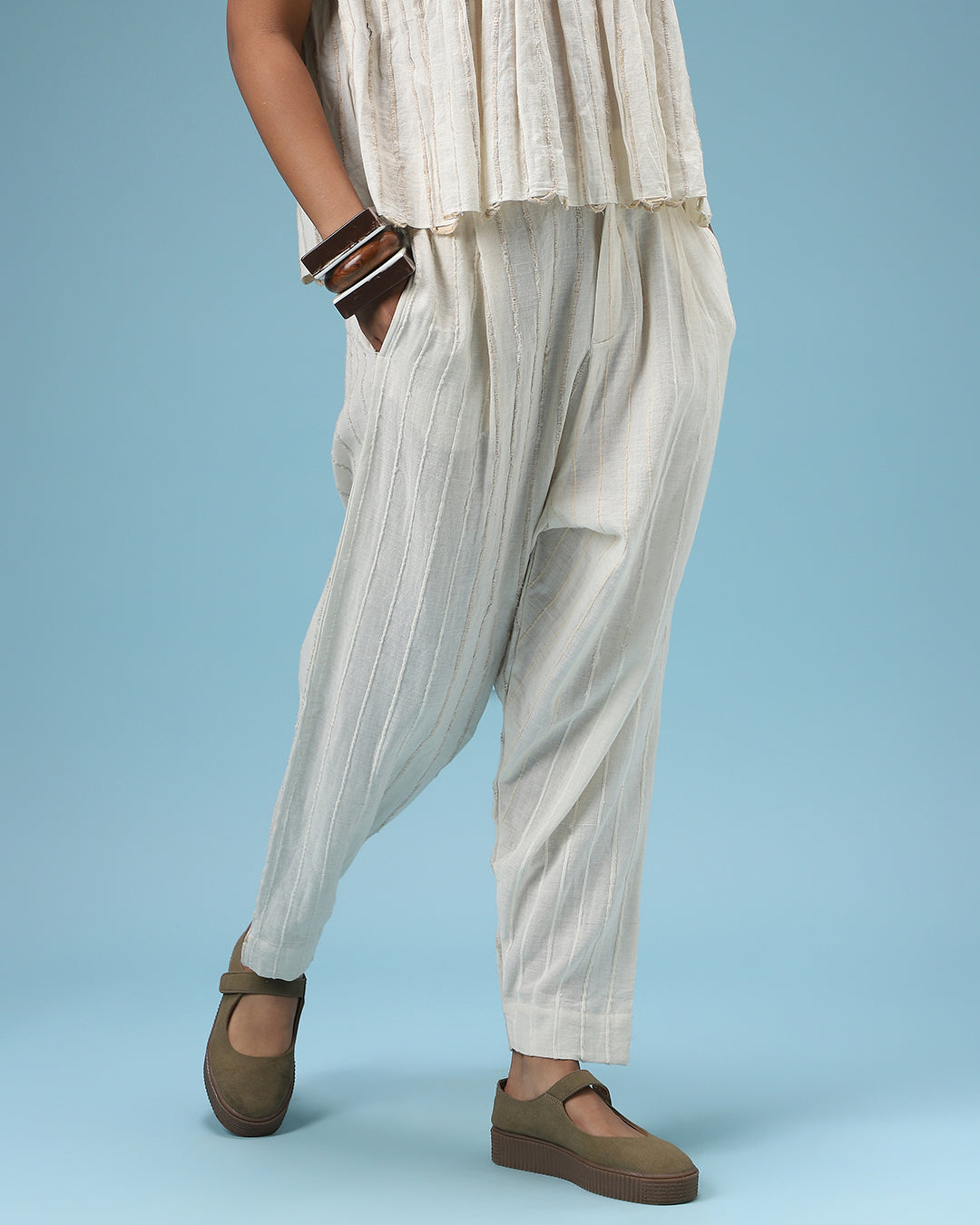 Noor White Pants