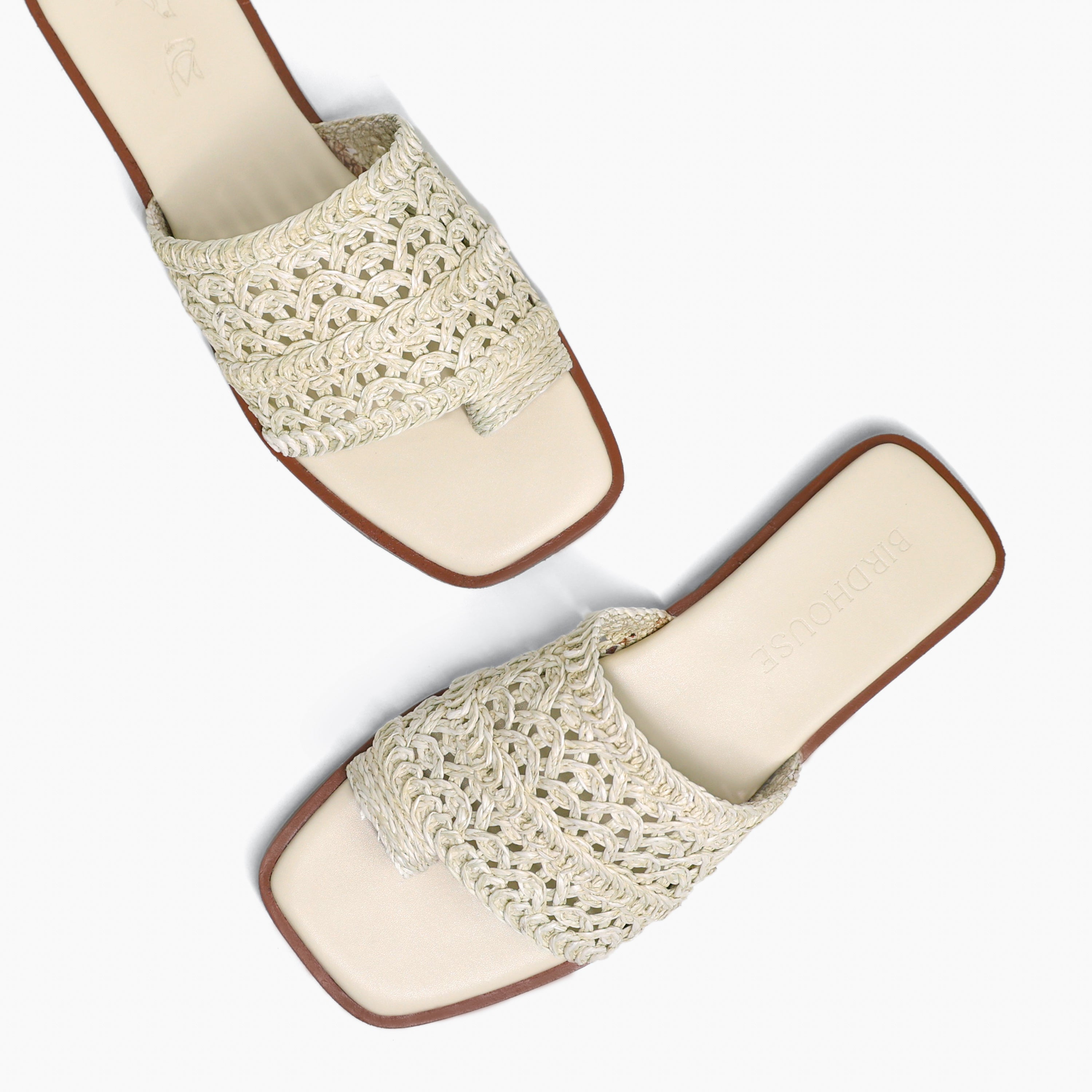 Cream Baya Slides