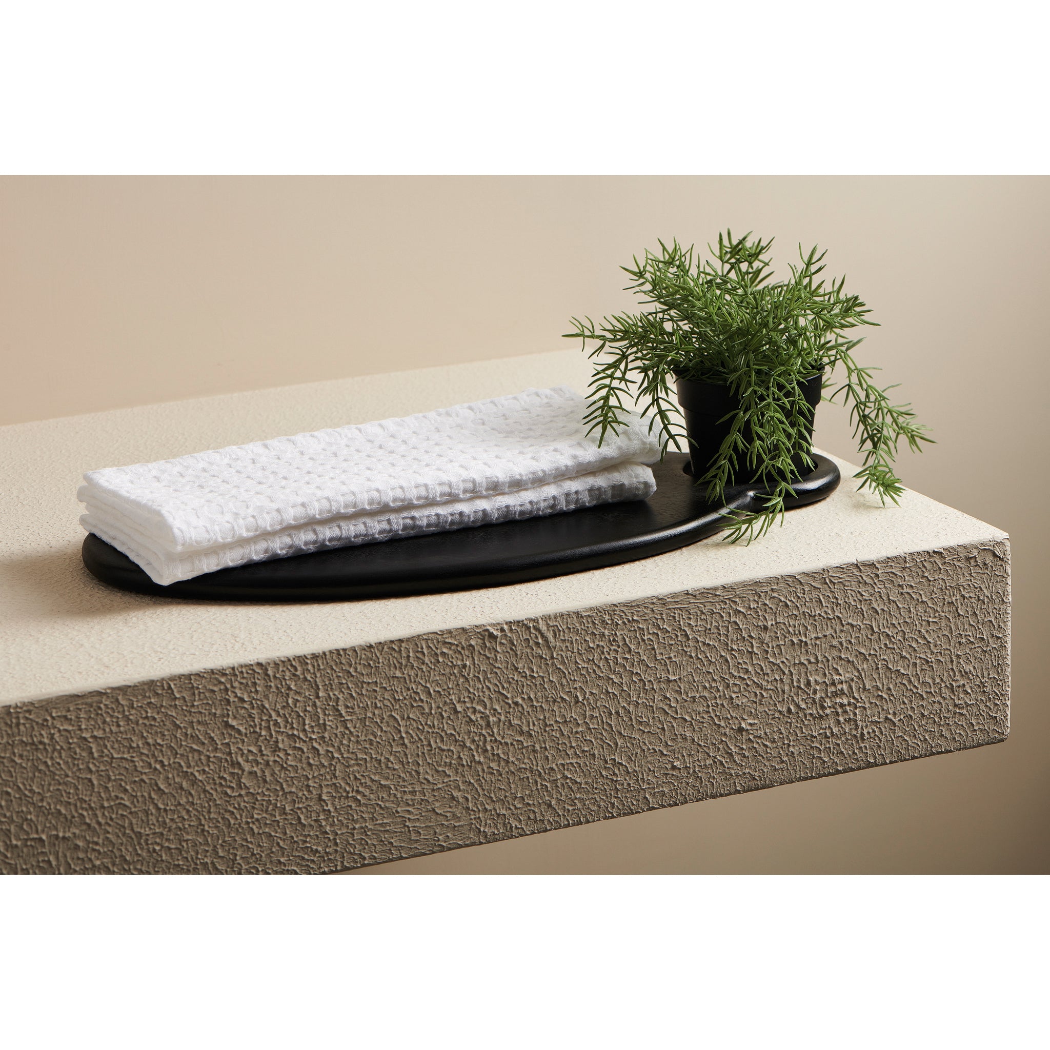 Bloom Cotton Waffle Towel