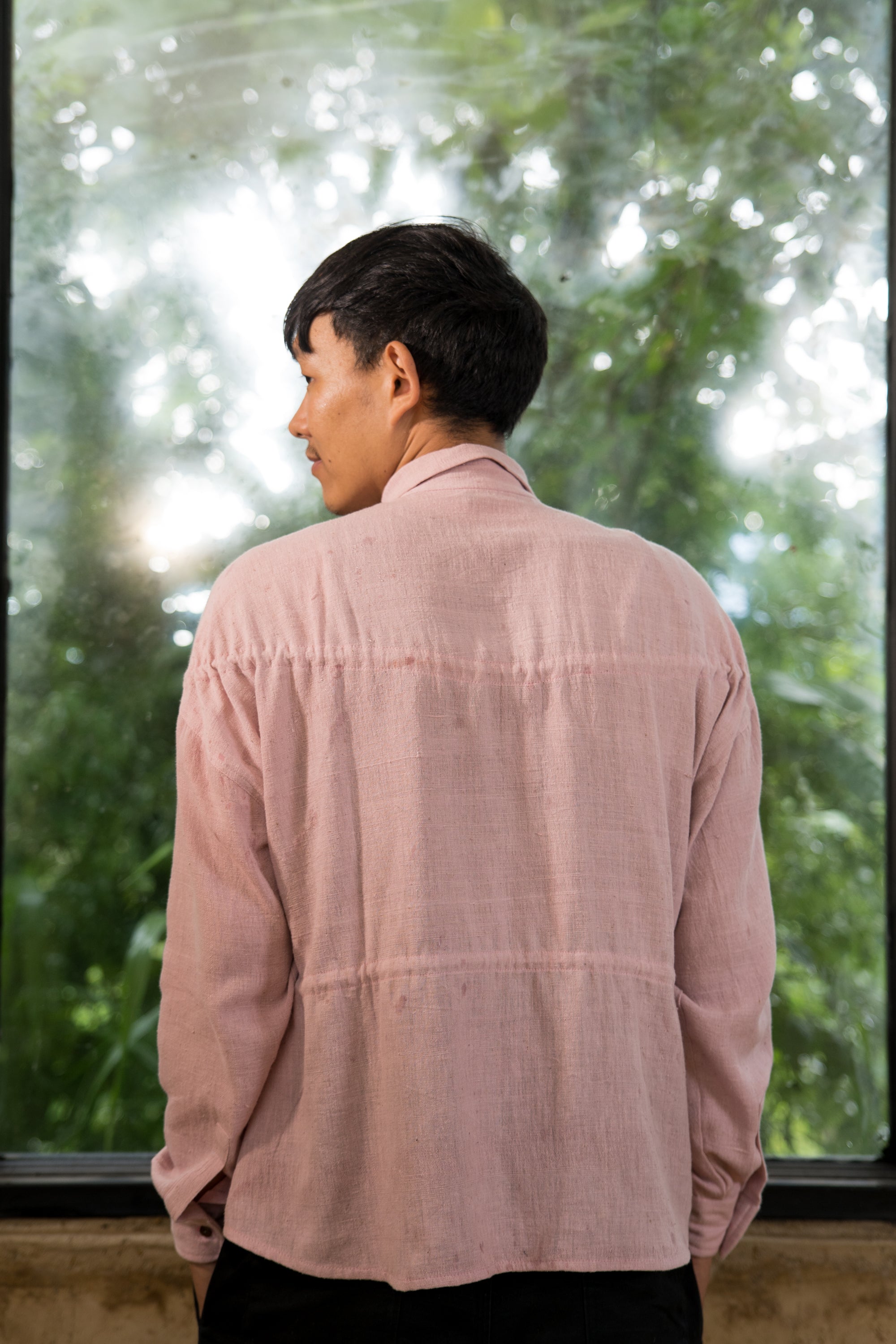 Kala Cotton Unisex Eco-Friendly Shirt With Drawstring Ties