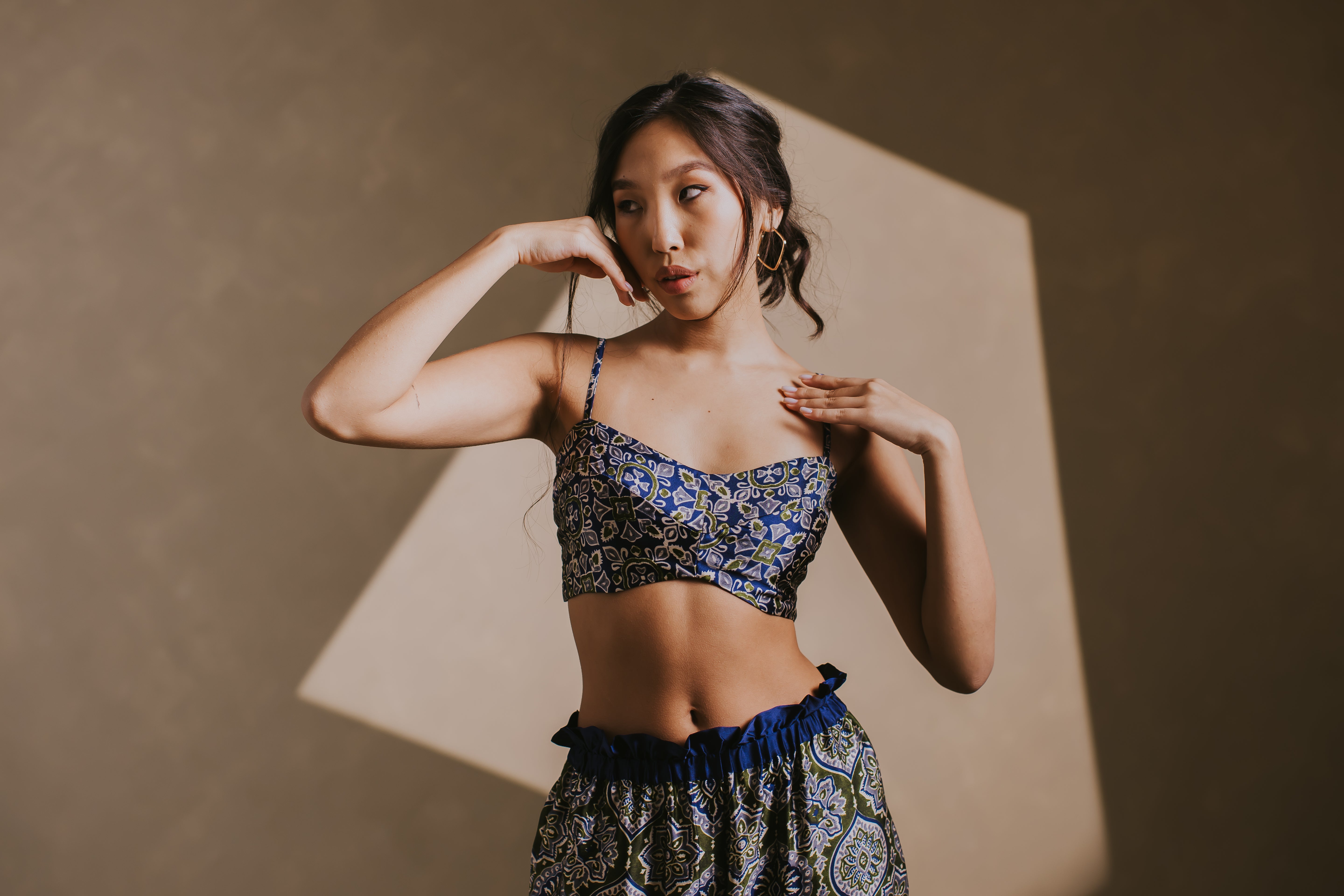 Ultramarine Modal Silk Breeze Top