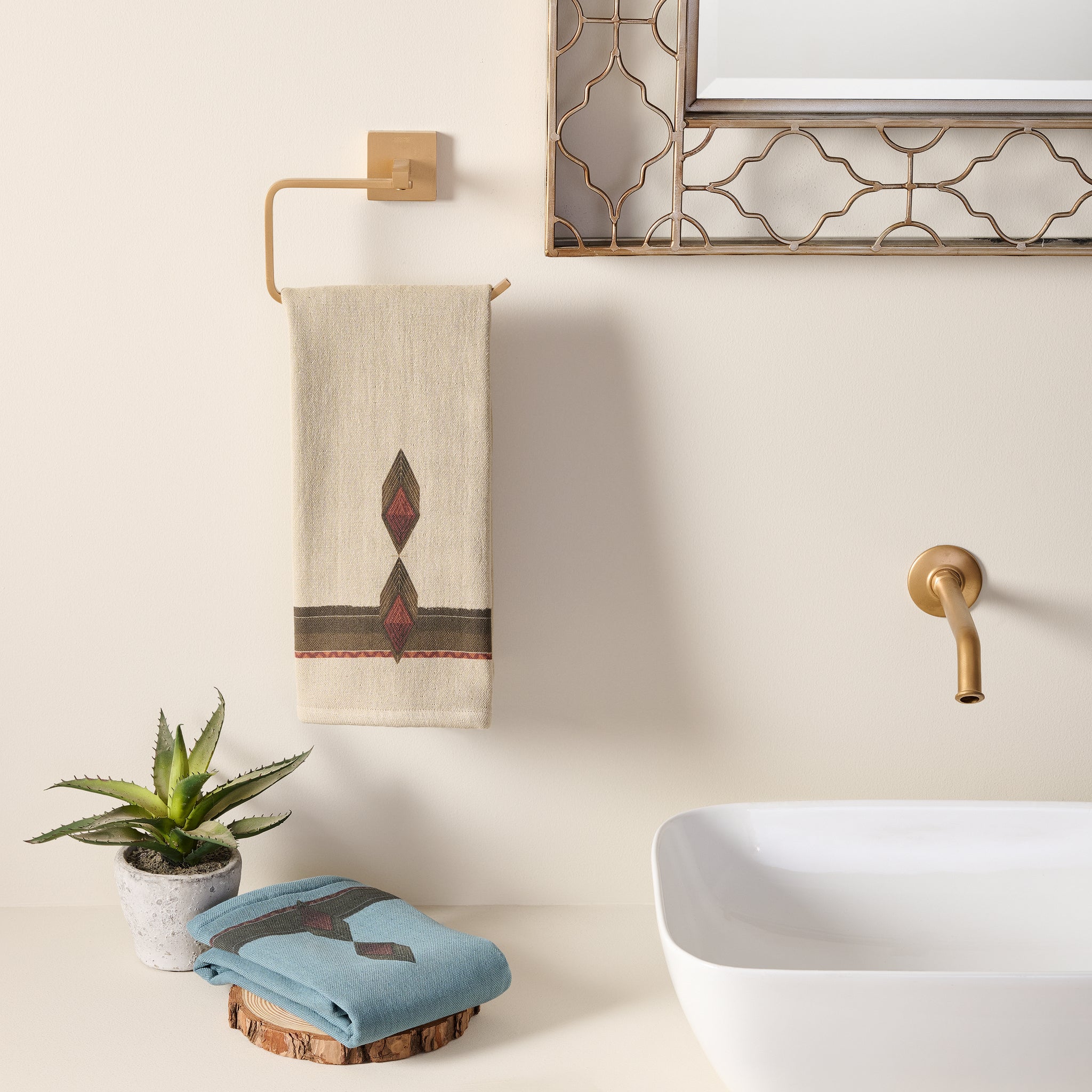 Yantra Cotton Hammam Terry Bath Set