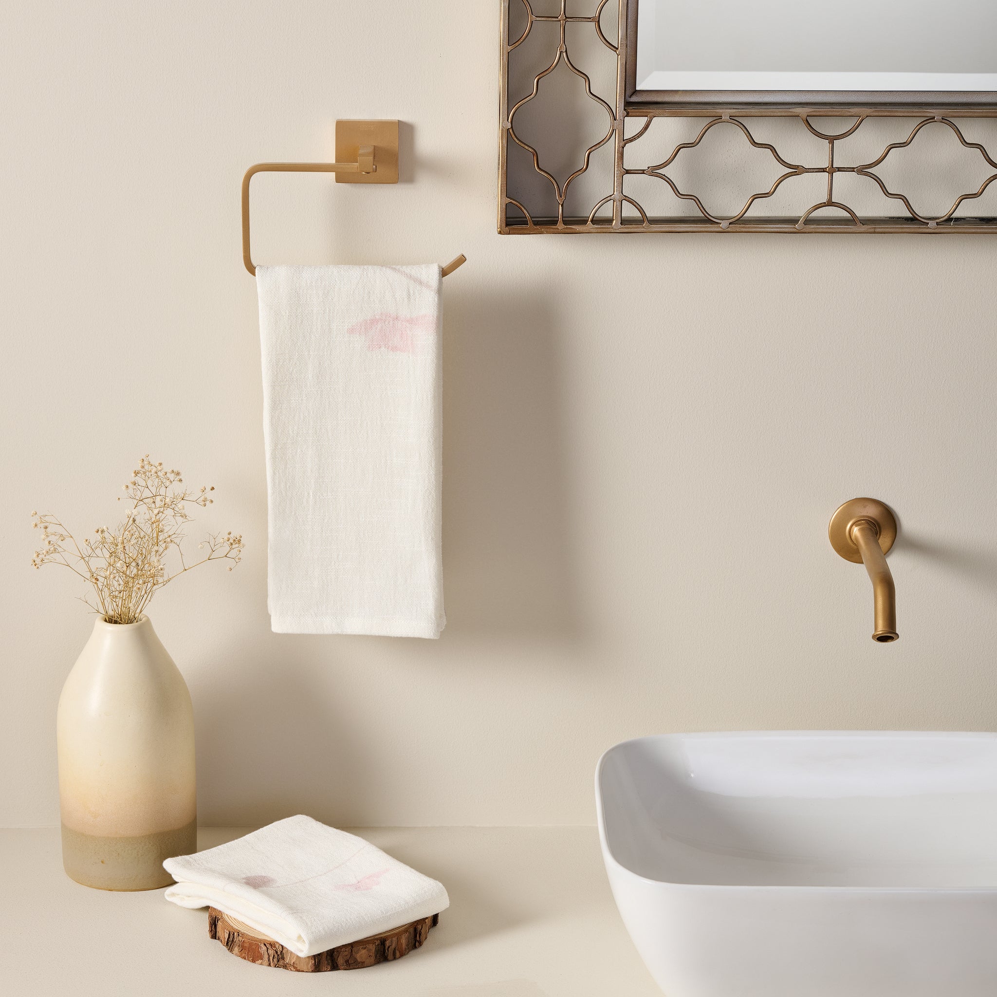 Komadori Cotton Slub Bath Set