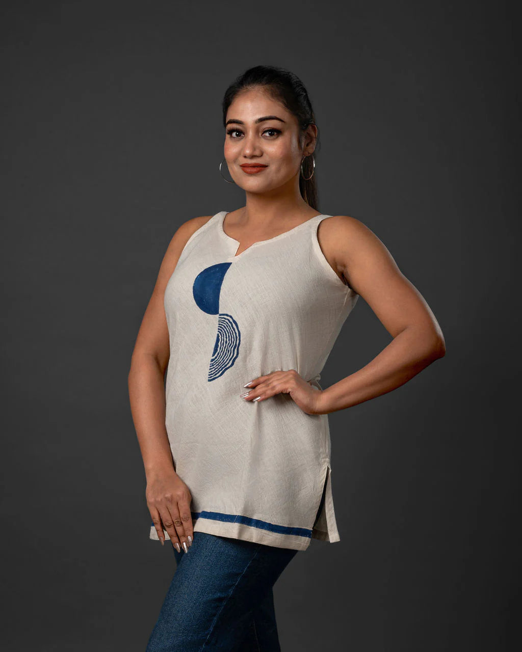 Kora Handspun & Handwoven Priya Top