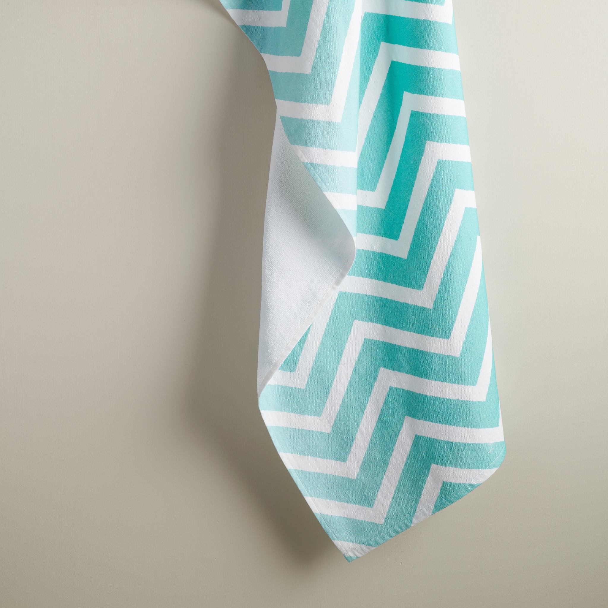 Chevron Cotton Hammam Terry XL Bath Towel