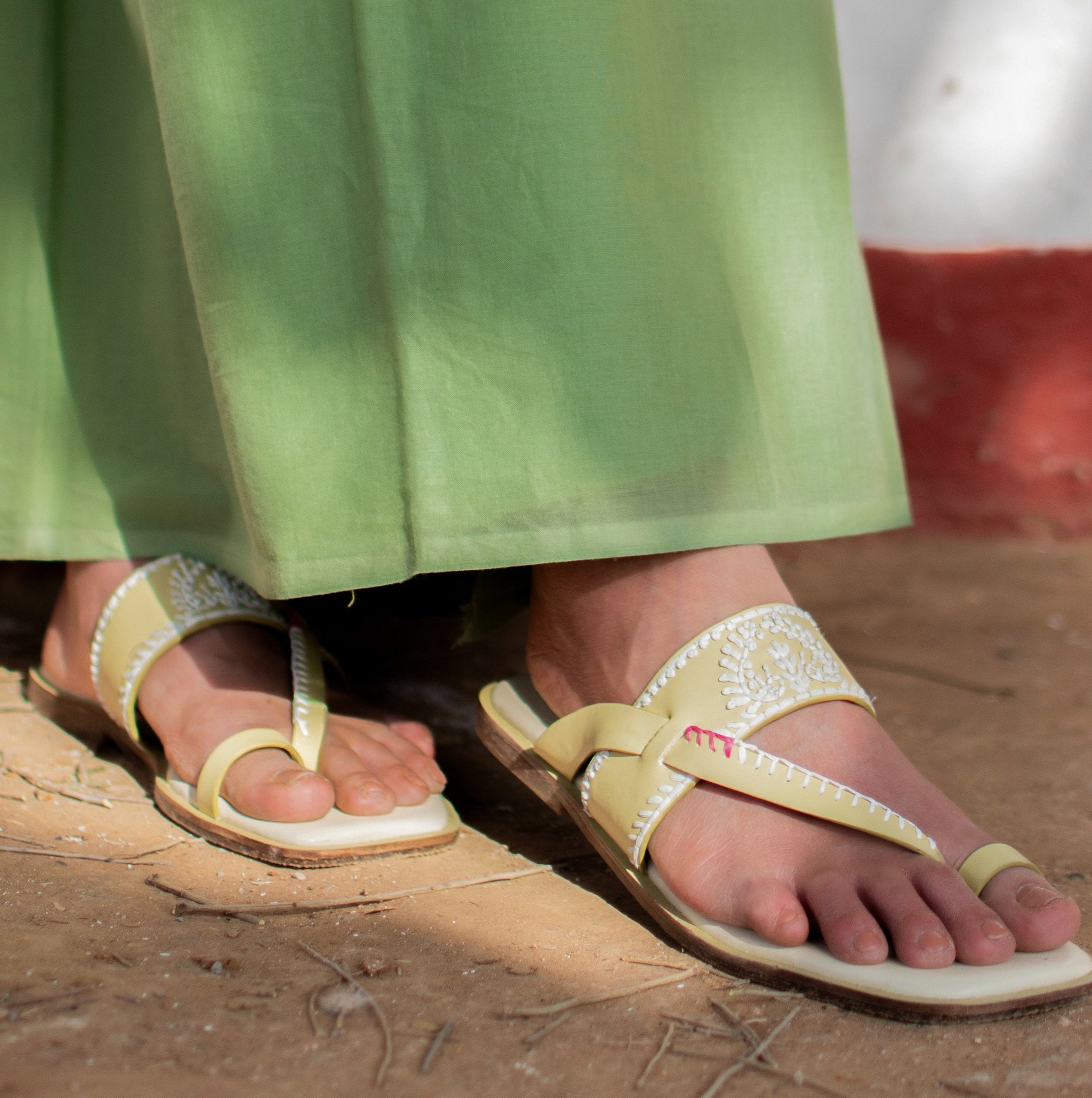 Mellow Yellow Aangan Flats