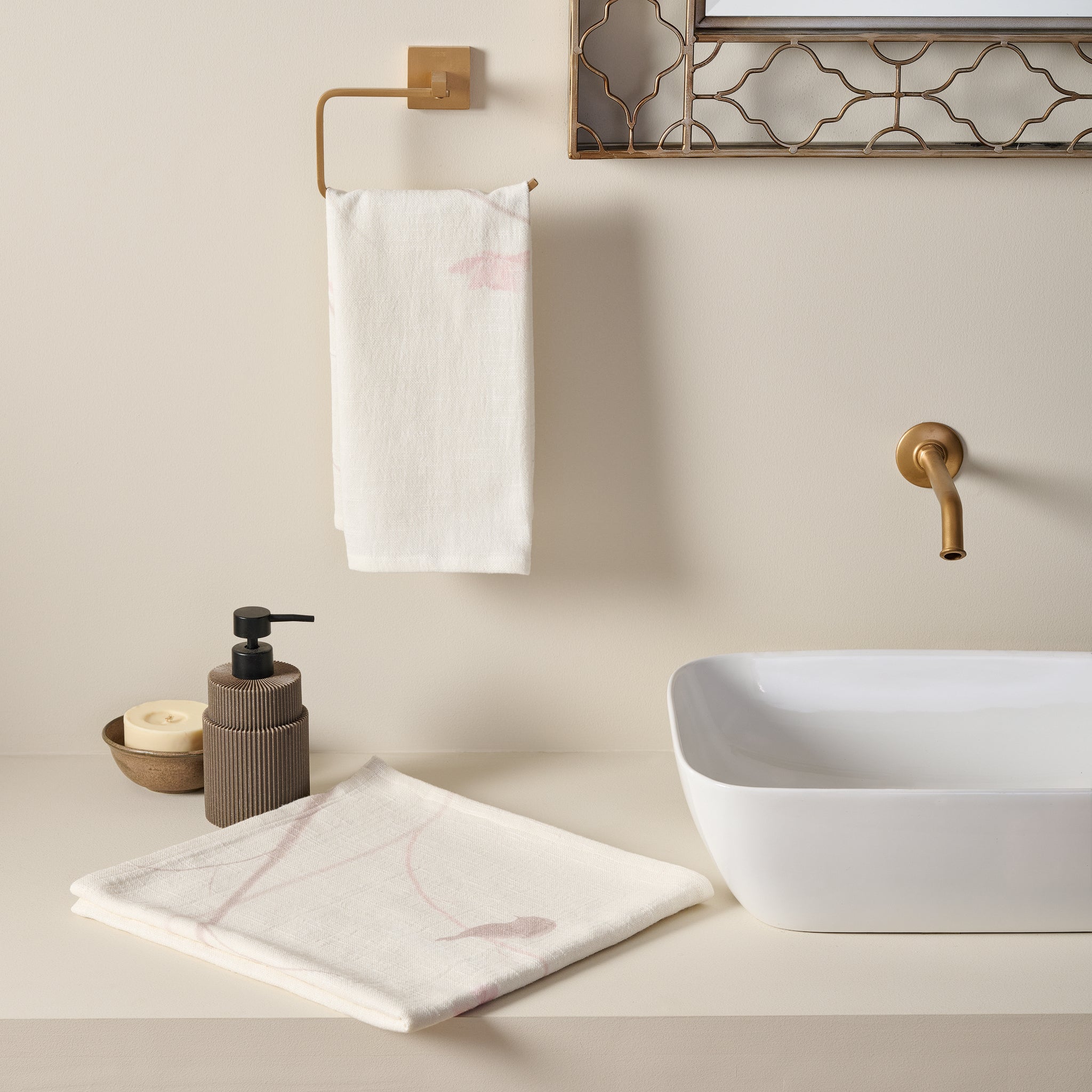Komadori Cotton Slub Bath Set