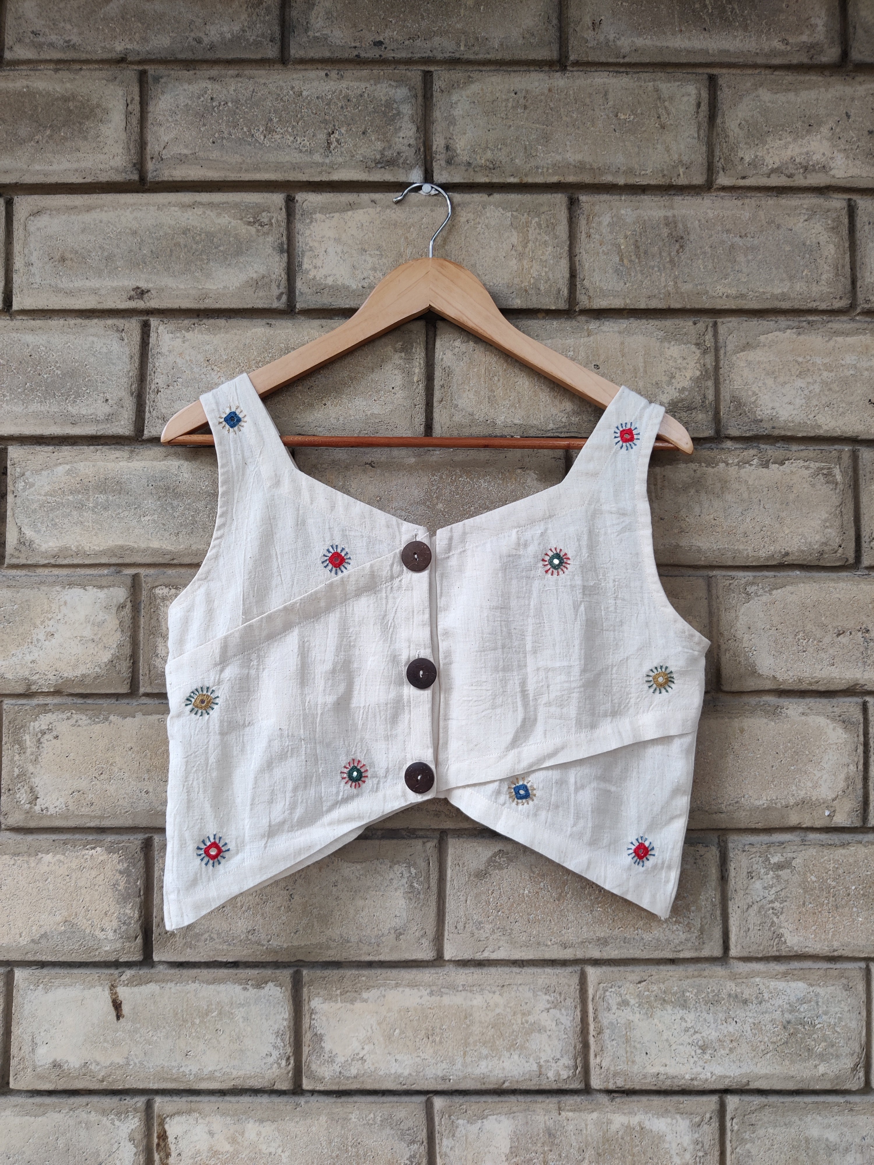 Kora Handspun & Handwoven Blouse