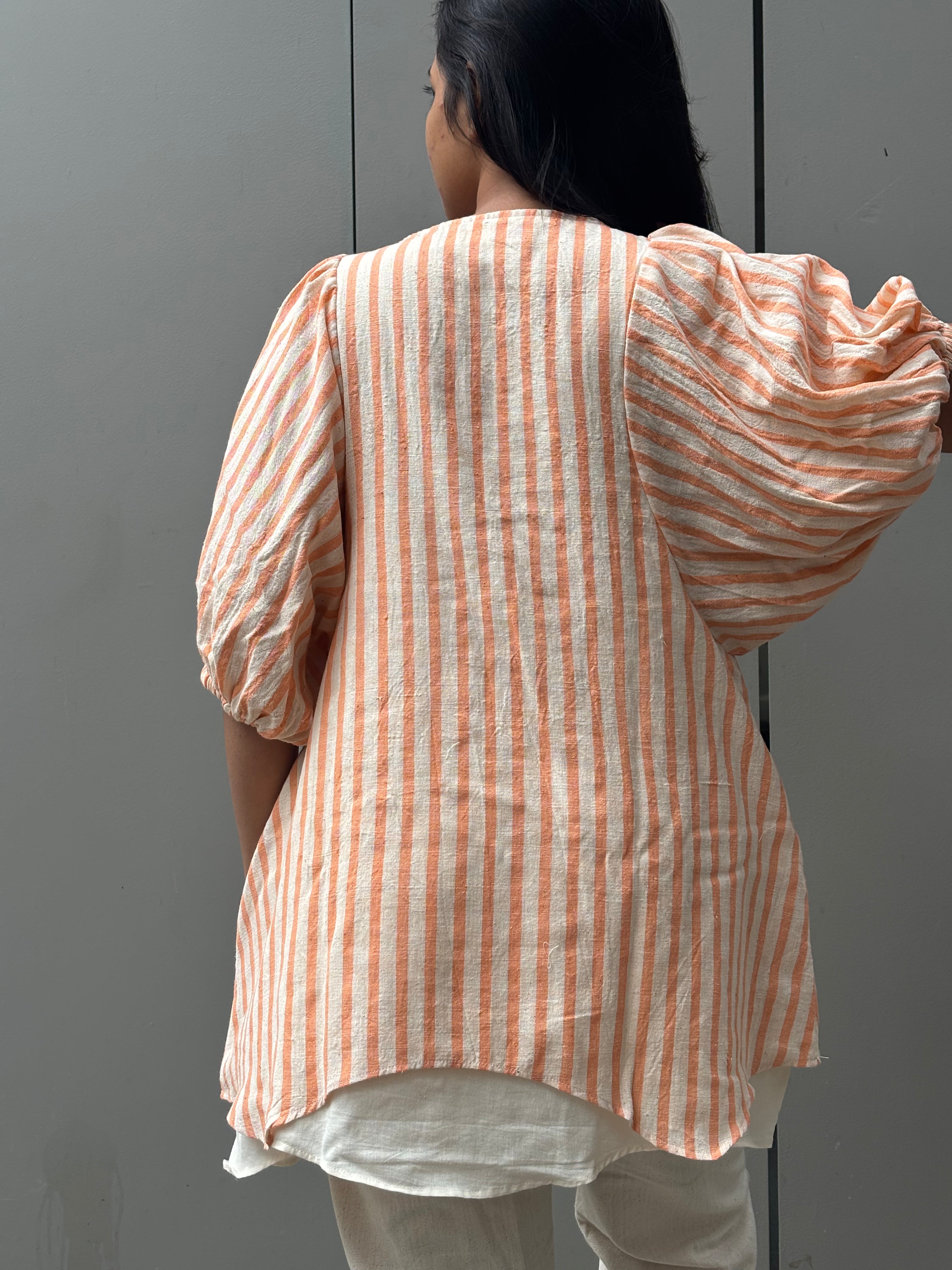 Kora Handspun & Handwoven Tunic Top