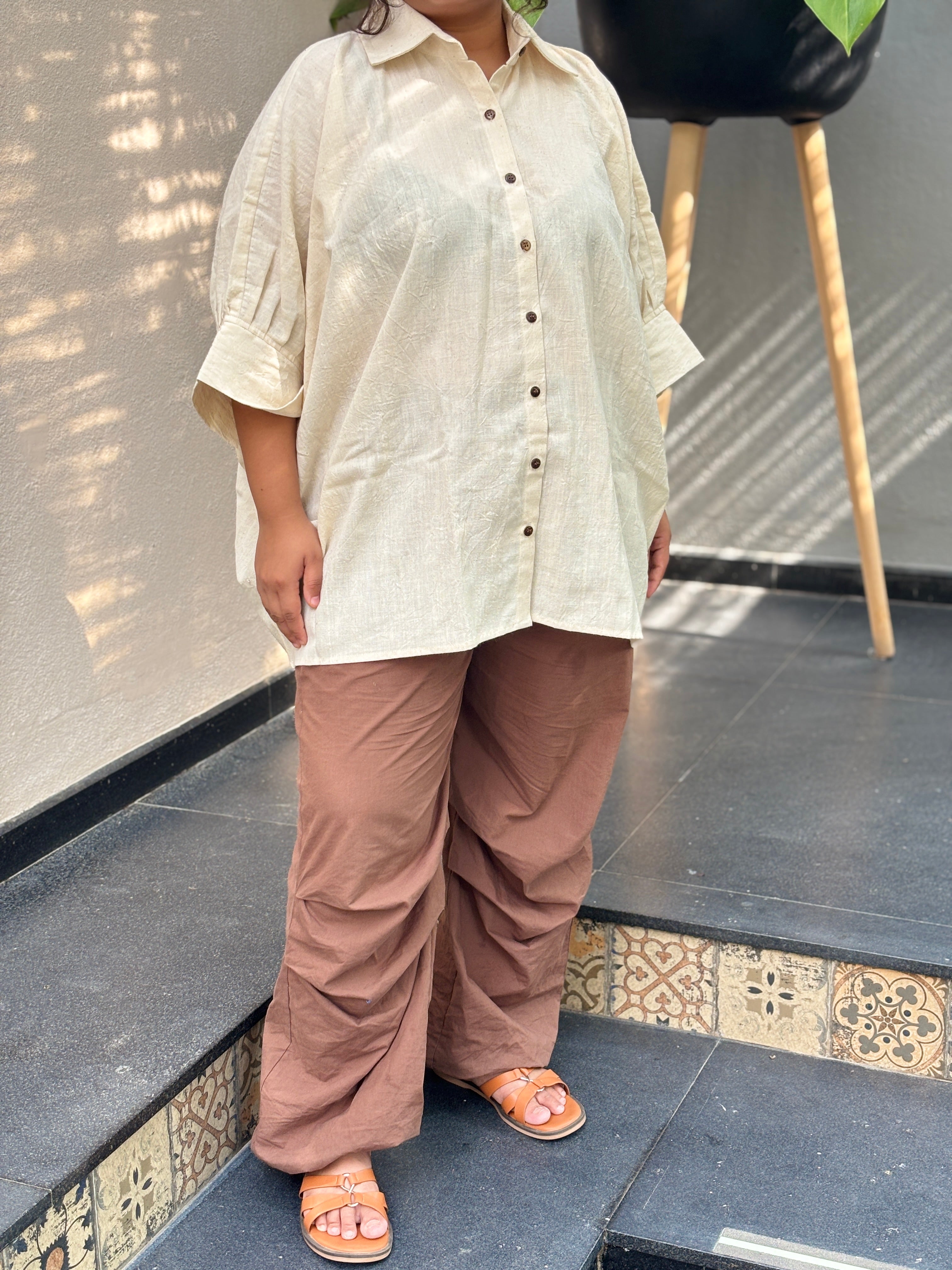 Kora Handspun & Handwoven Anti Fit Shirt
