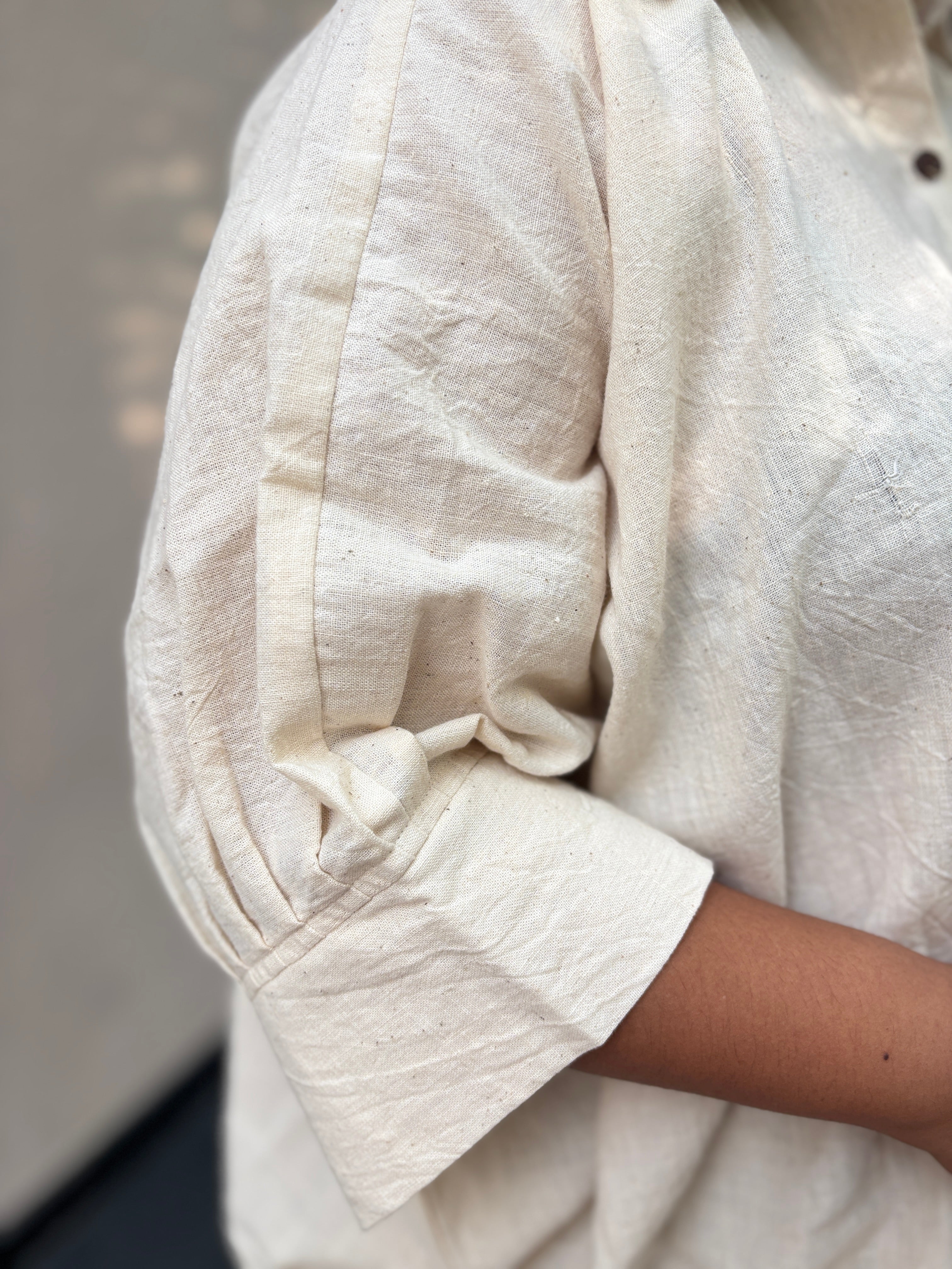 Kora Handspun & Handwoven Anti Fit Shirt