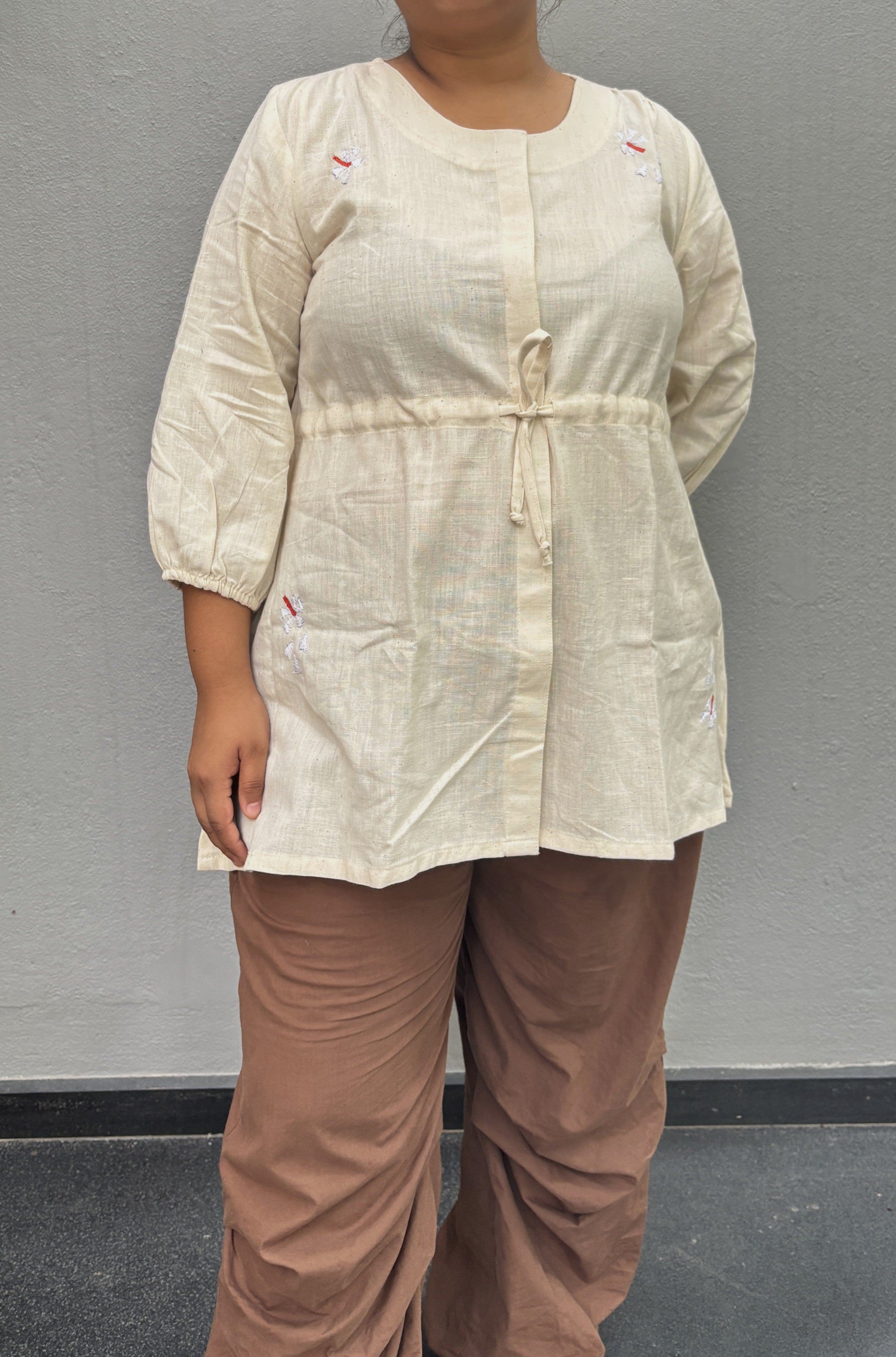 Kora Handspun & Handwoven Tara Top