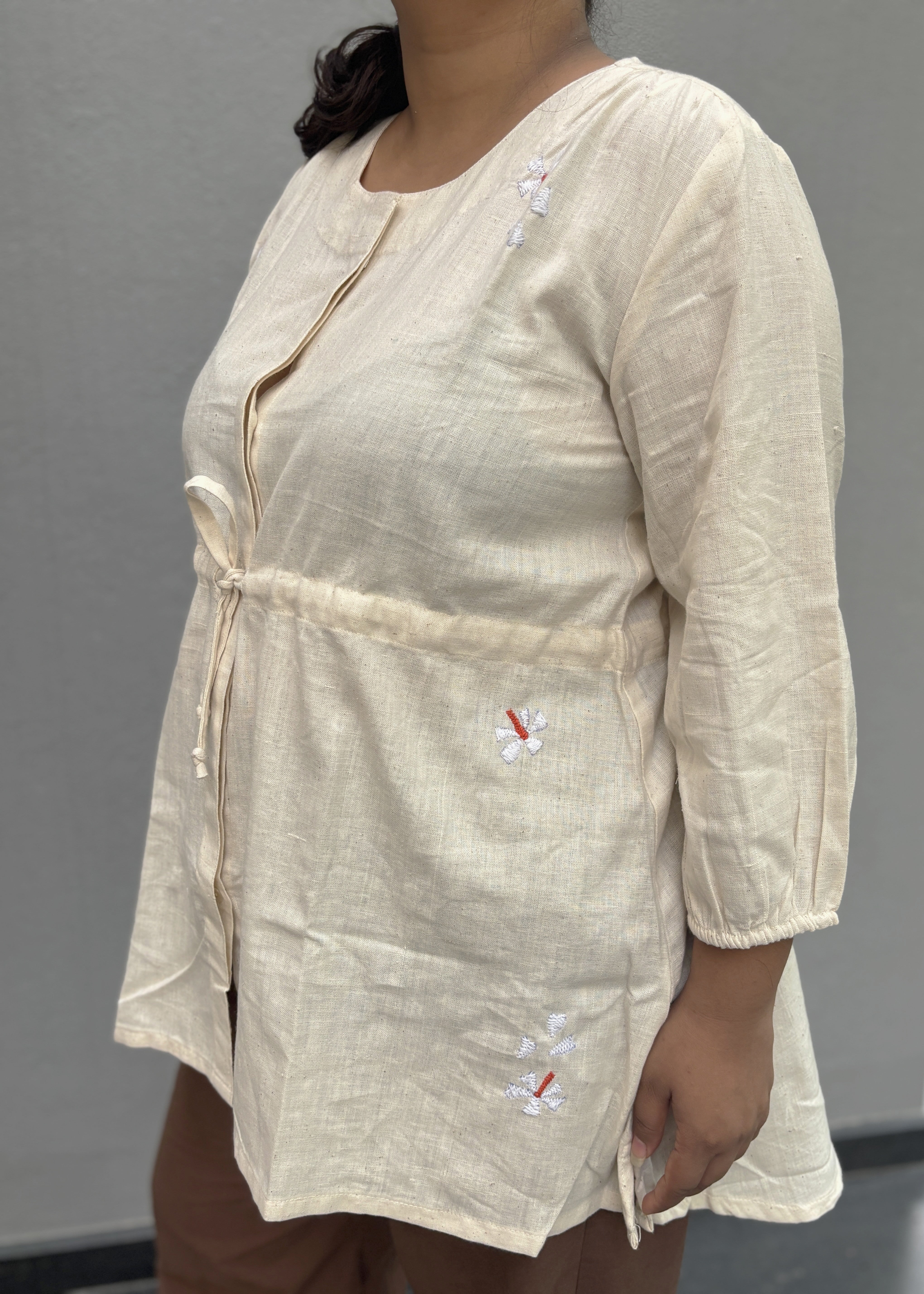 Kora Handspun & Handwoven Tara Top