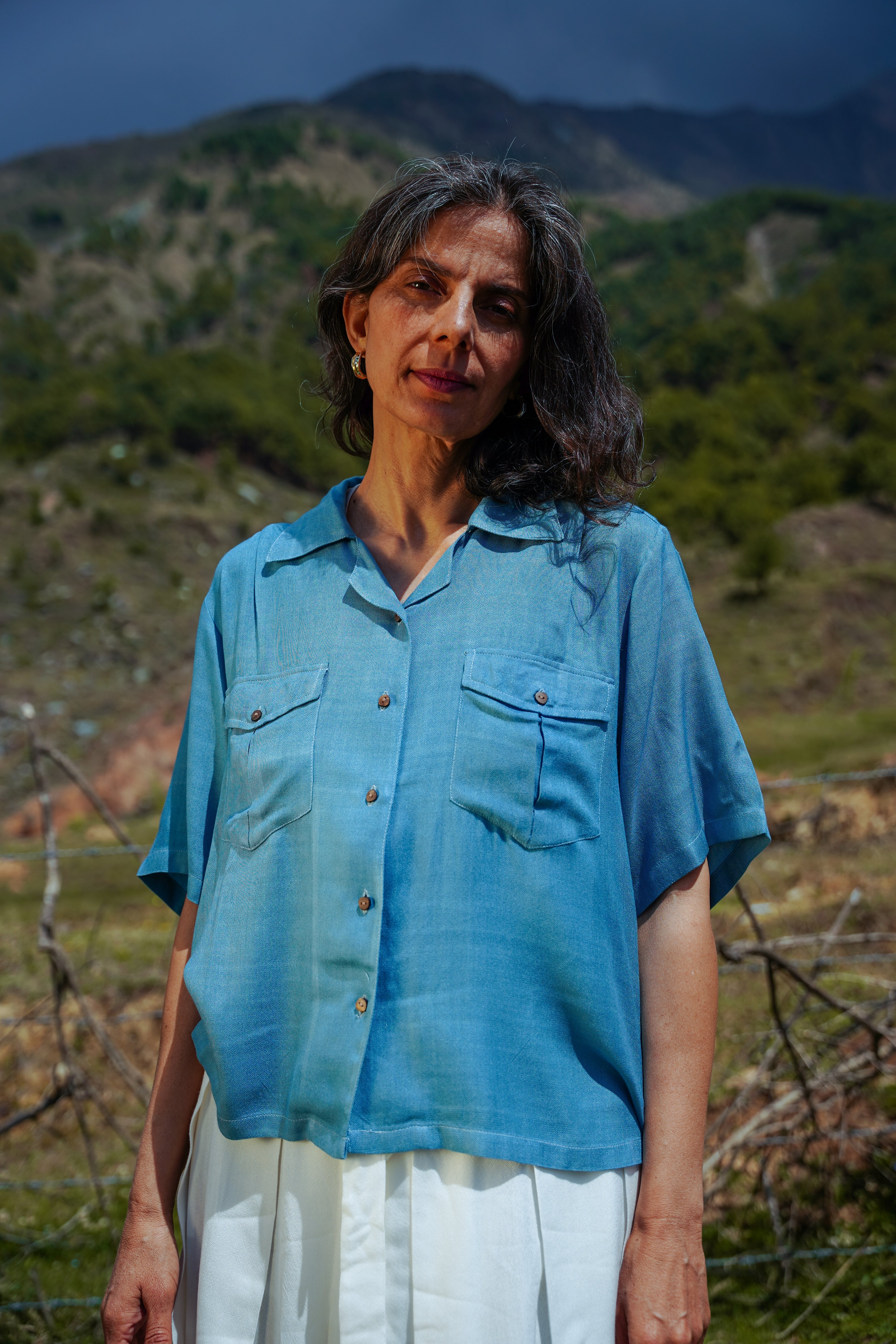 Lotus Silk Resort Shirt