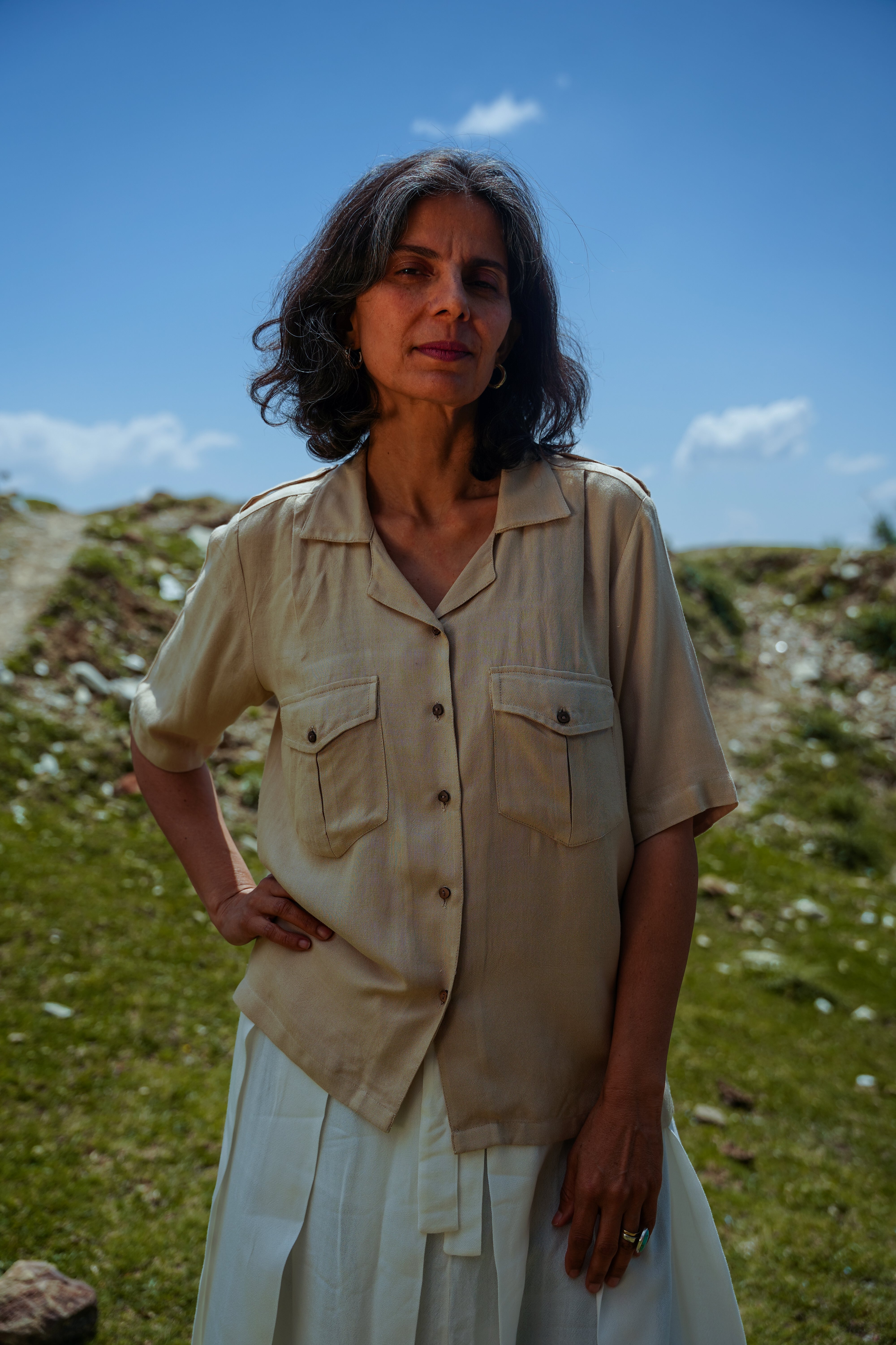 Lotus Silk Resort Shirt