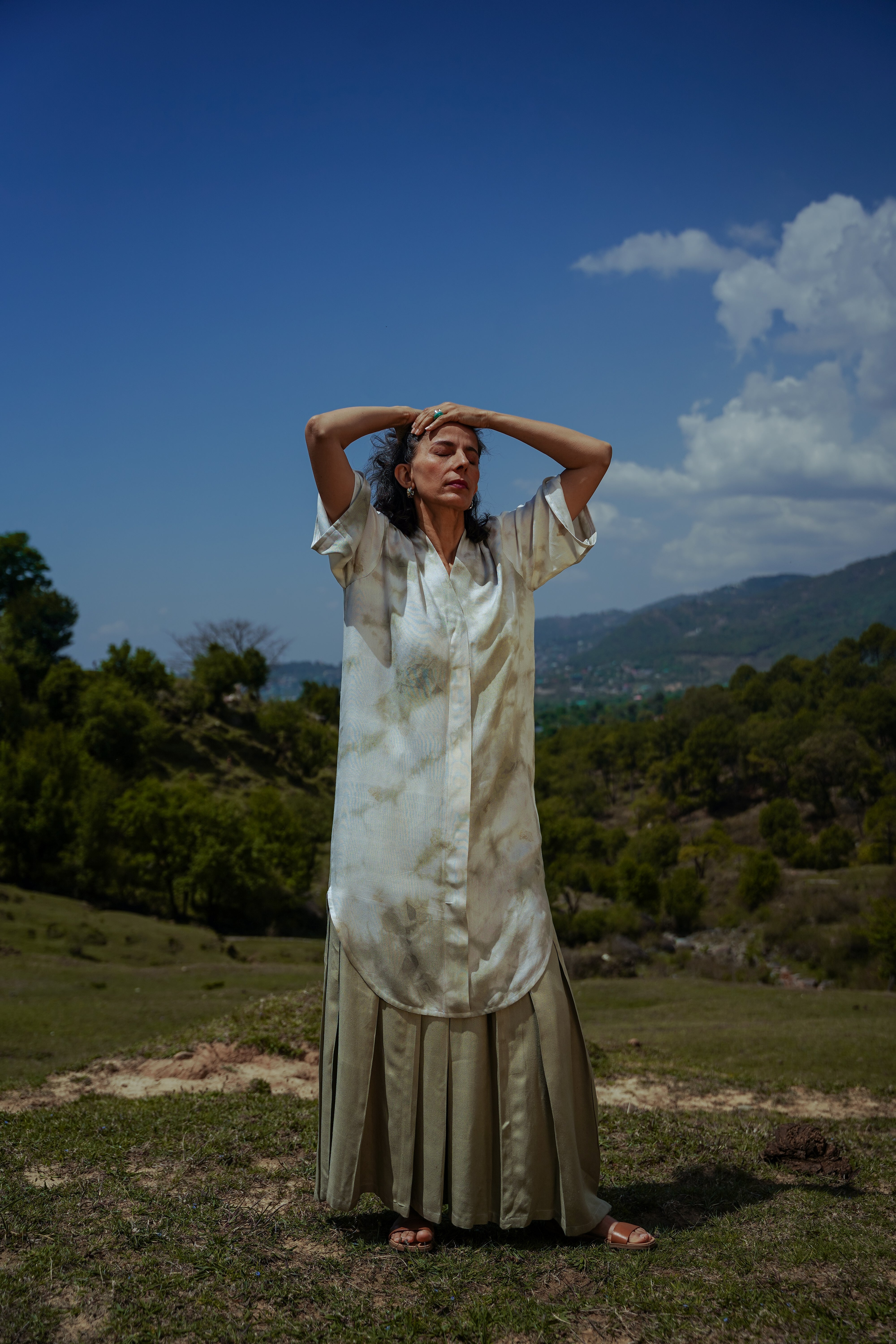 Lotus Silk Kurta