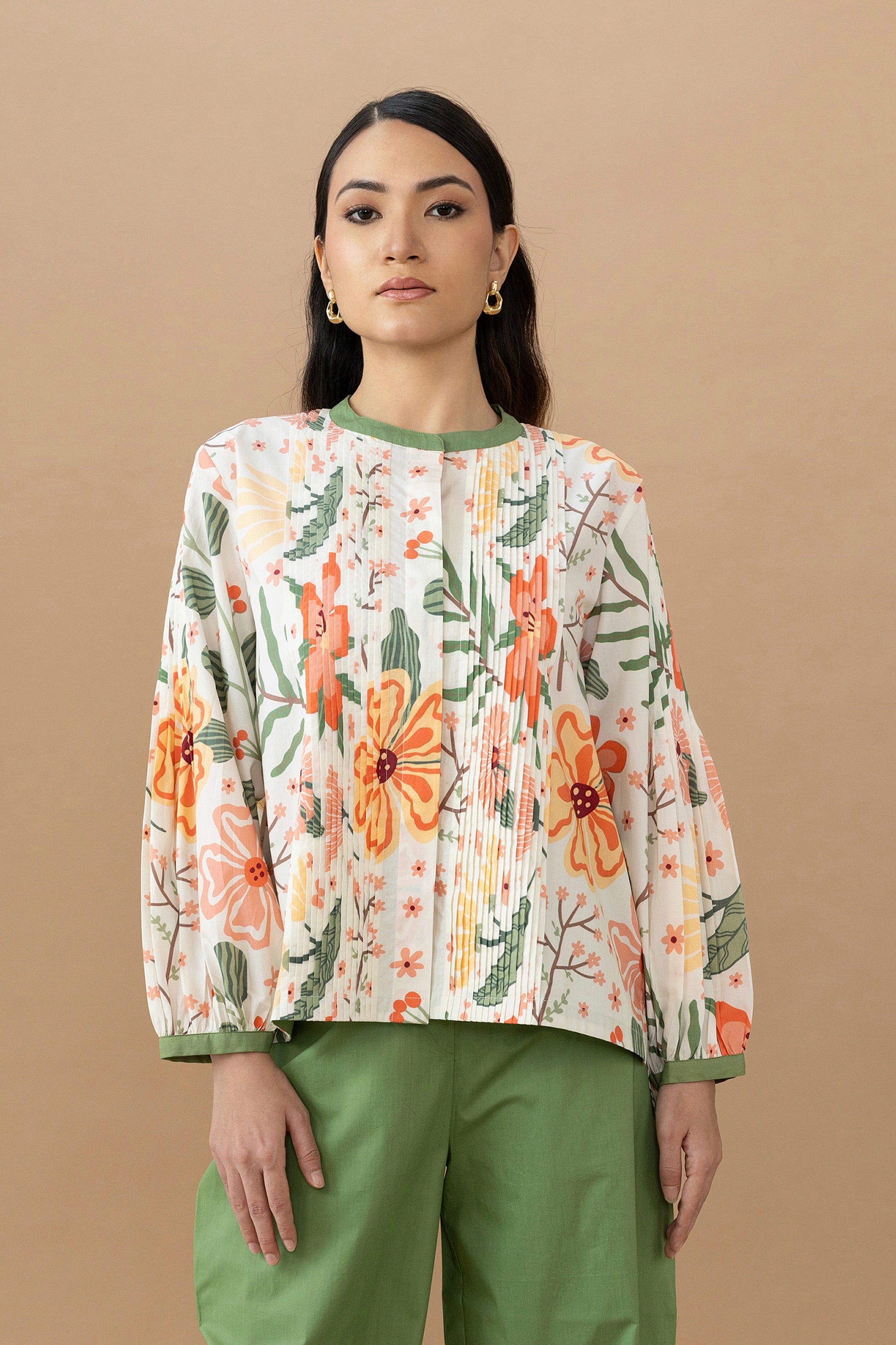 Nura Top - Delight Floral