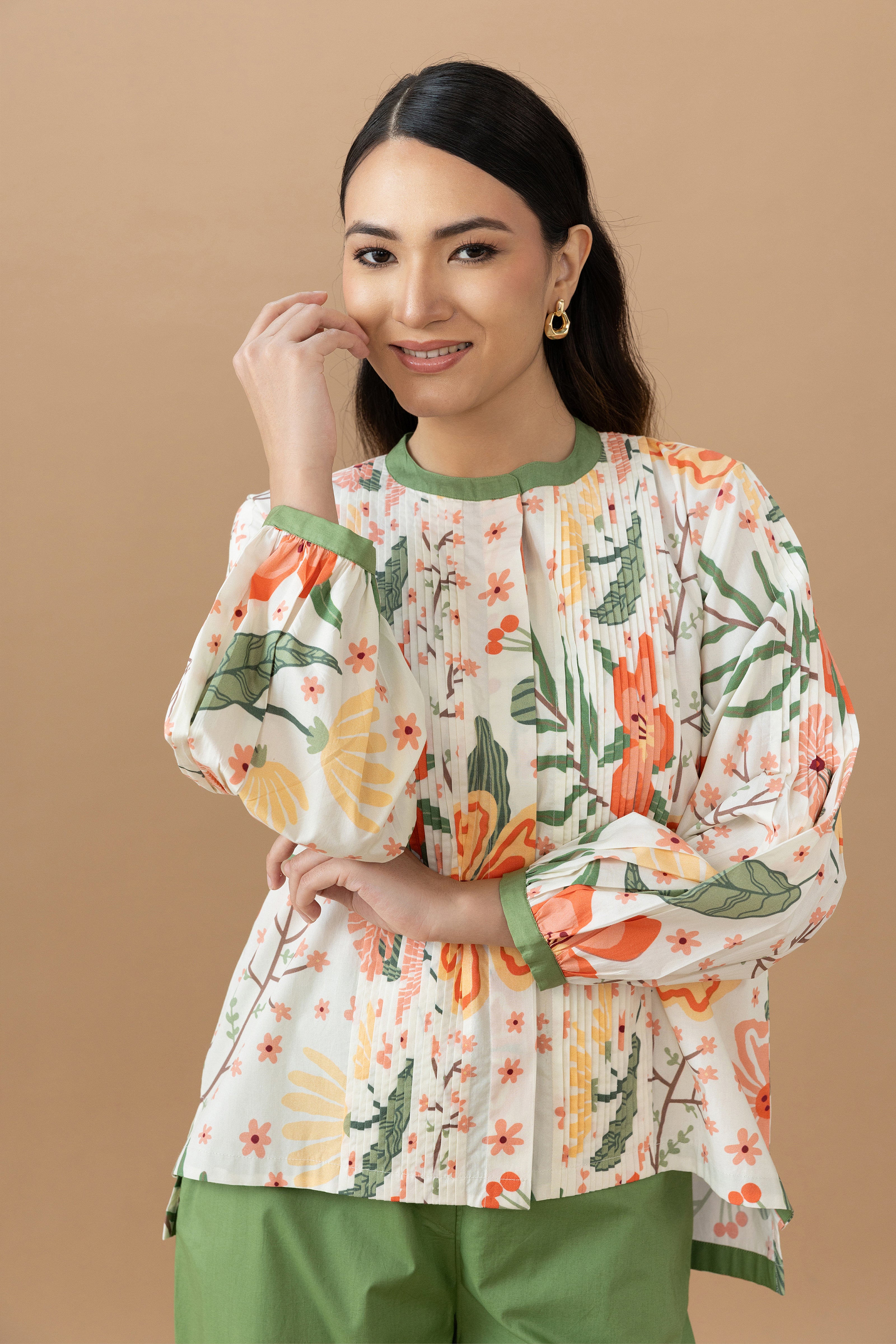 Nura Top - Delight Floral