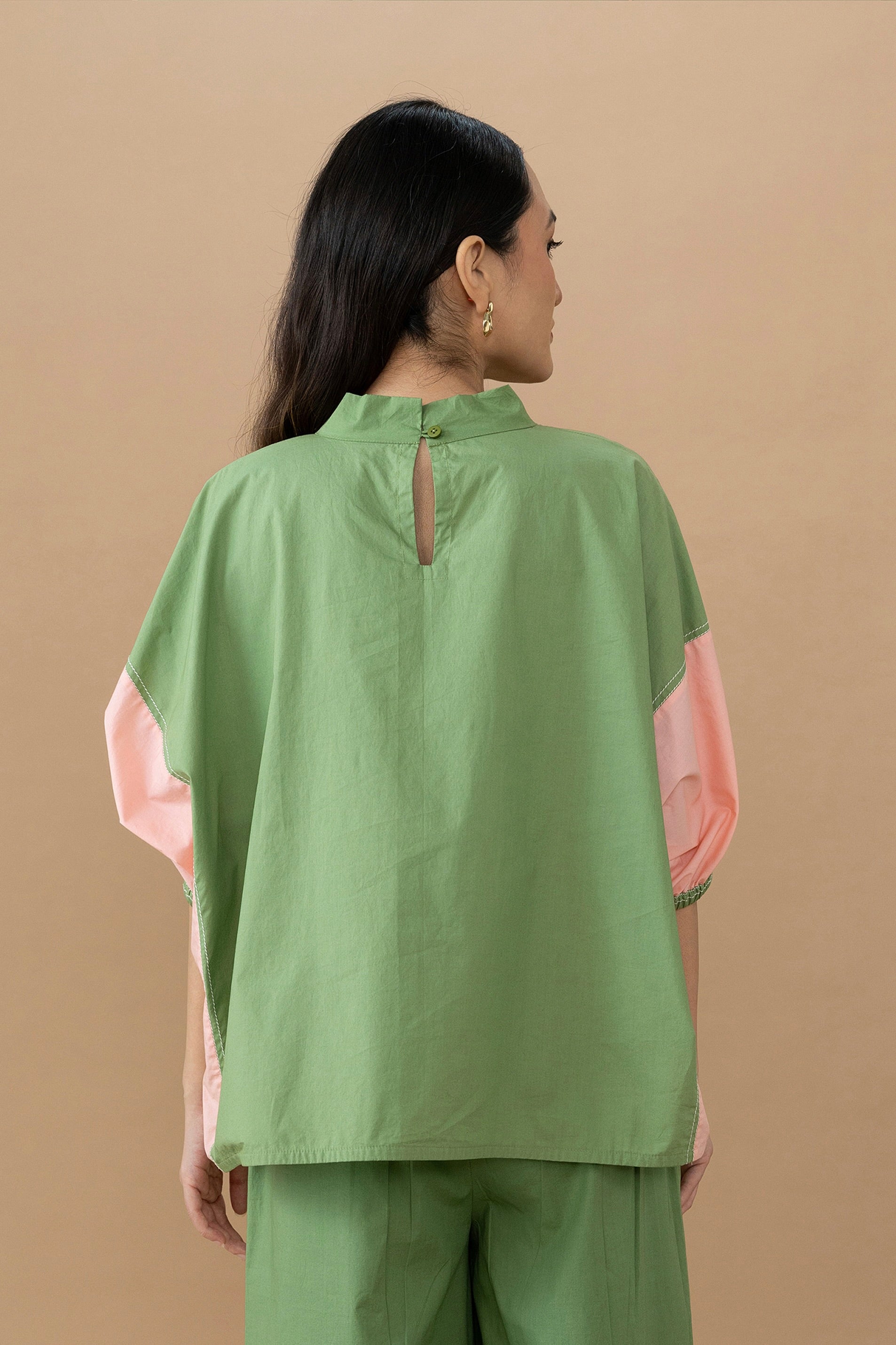 Gina Top - Olive + Quartz