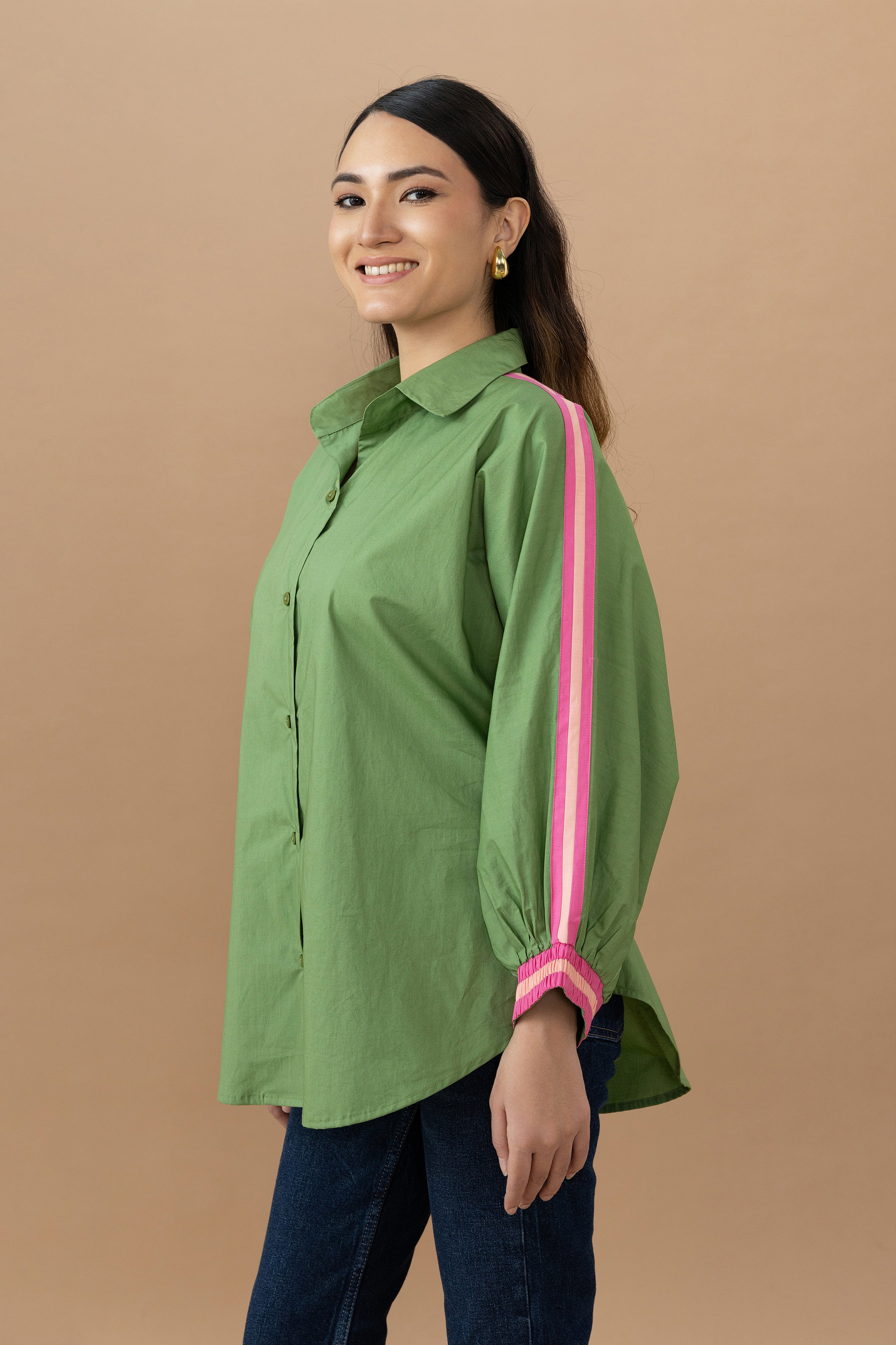 Harper Shirt - Olive