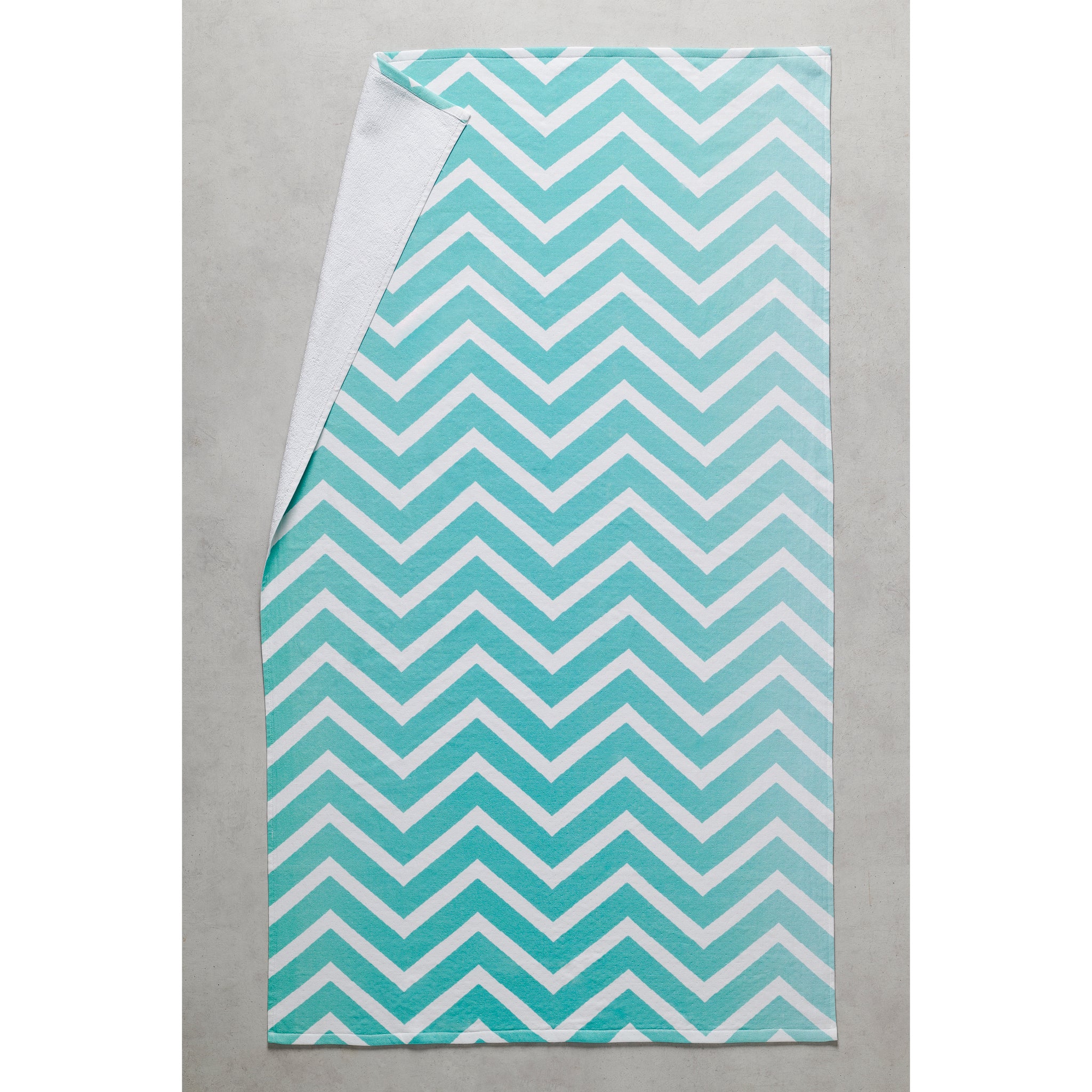 Chevron Cotton Hammam Terry XL Bath Towel