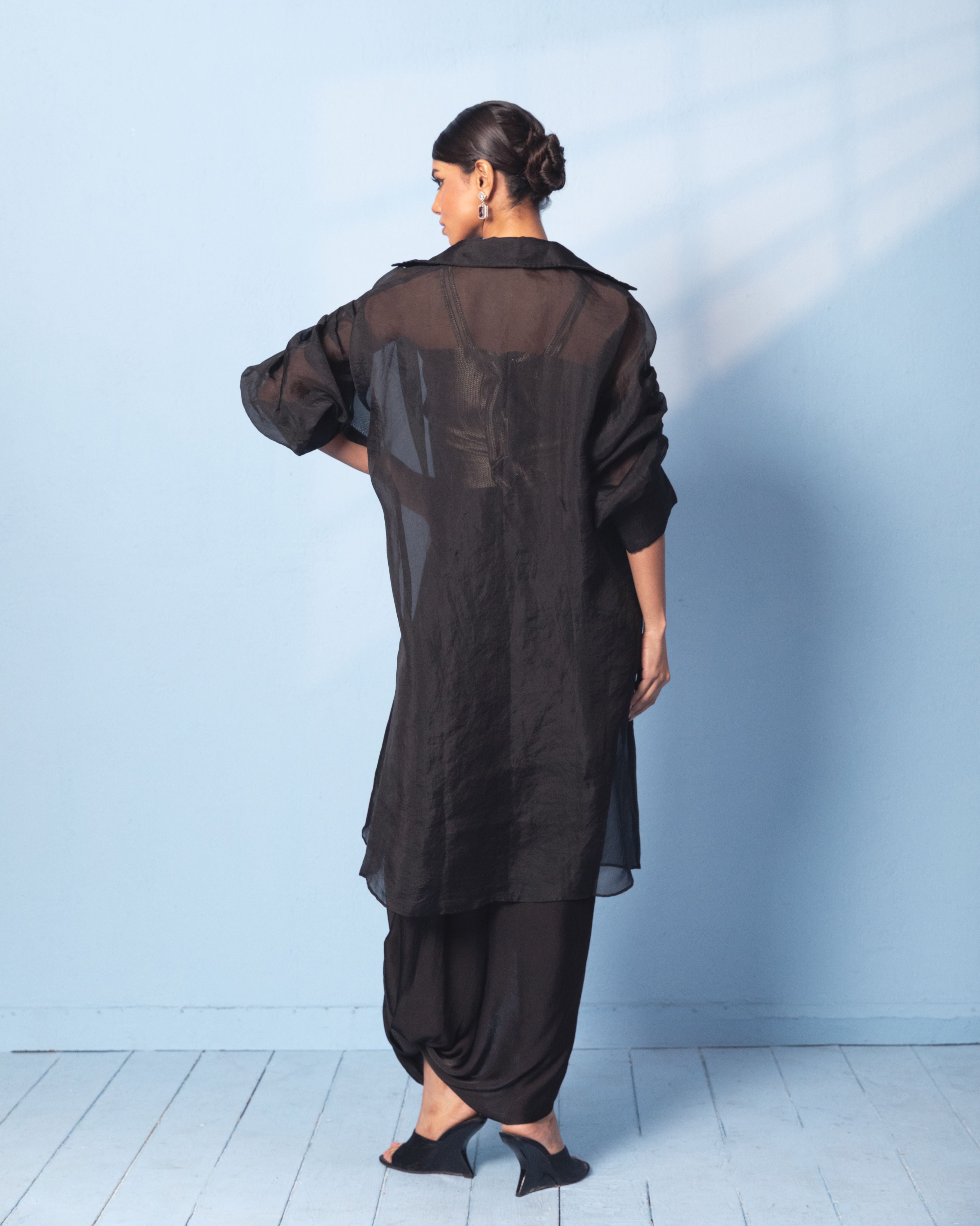 Pure Benarasi handwoven Indowestern set