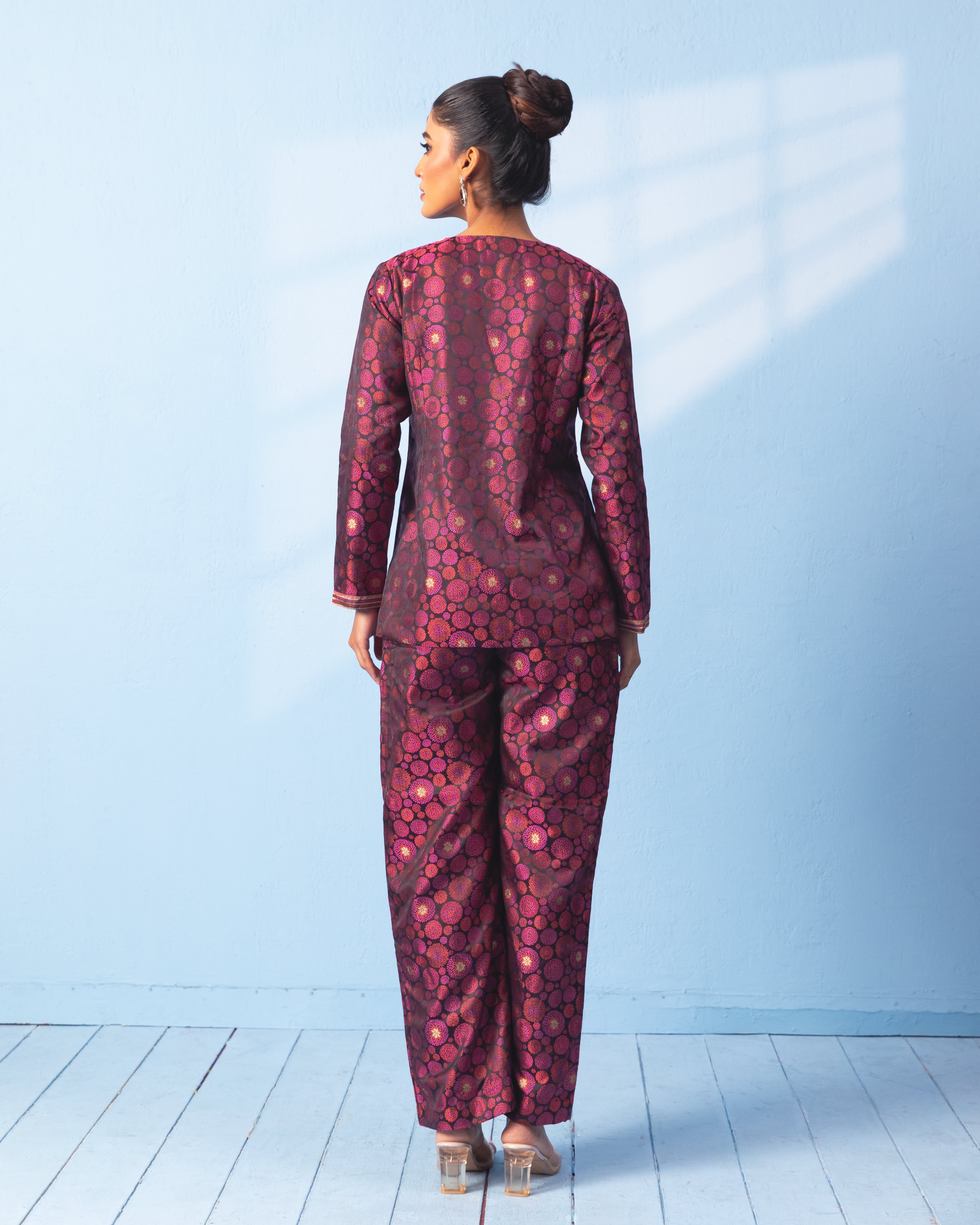Tanchoi Silk pant Suit