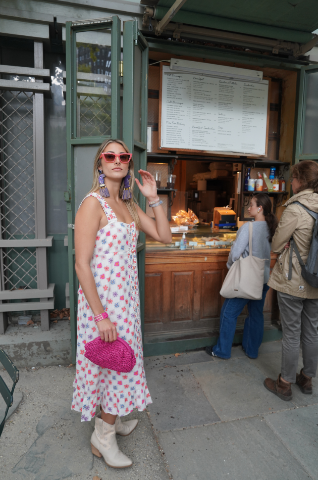 Ingrid - White Handwoven Cotton Midi Dress