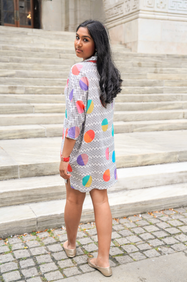 Mille - Cotton Shirt-Tunic Dress