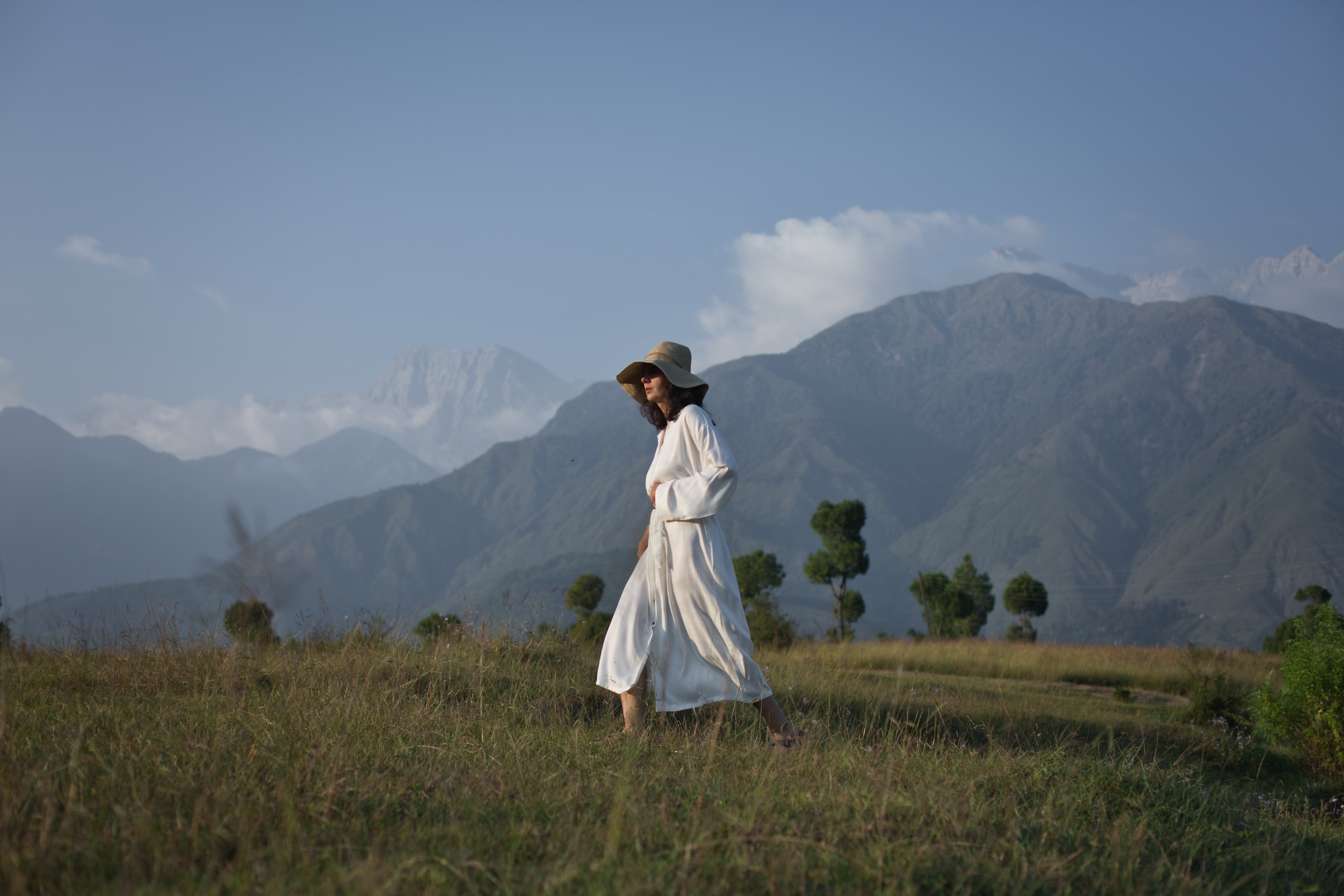 Lotus Silk Relaxed Dress