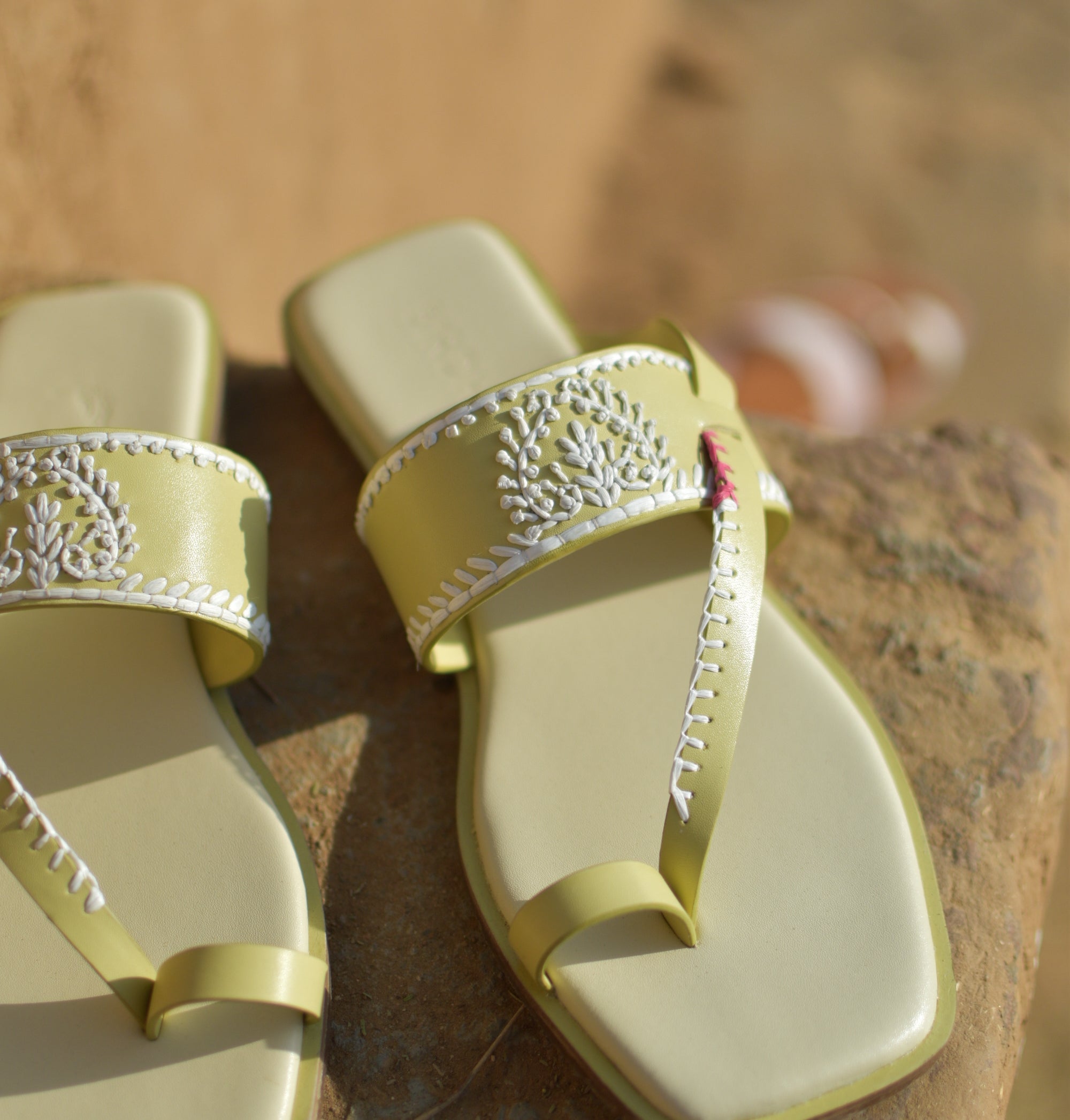 Mellow Yellow Aangan Flats