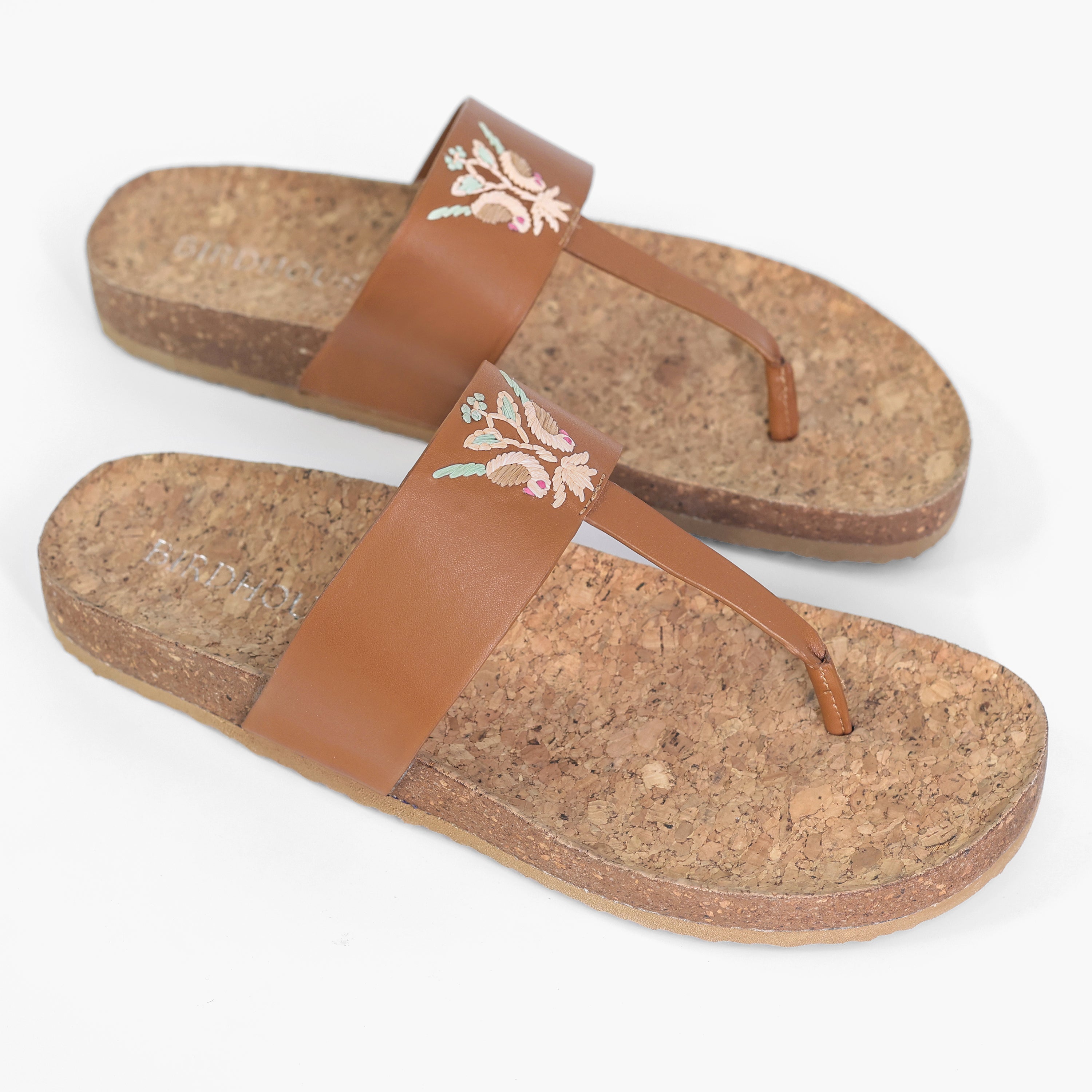 Dark Tan Mithu slides
