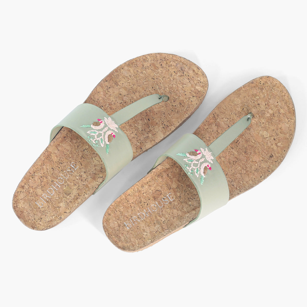 Mithu slides- Sage green