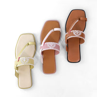 Aangan Flats- Dark tan