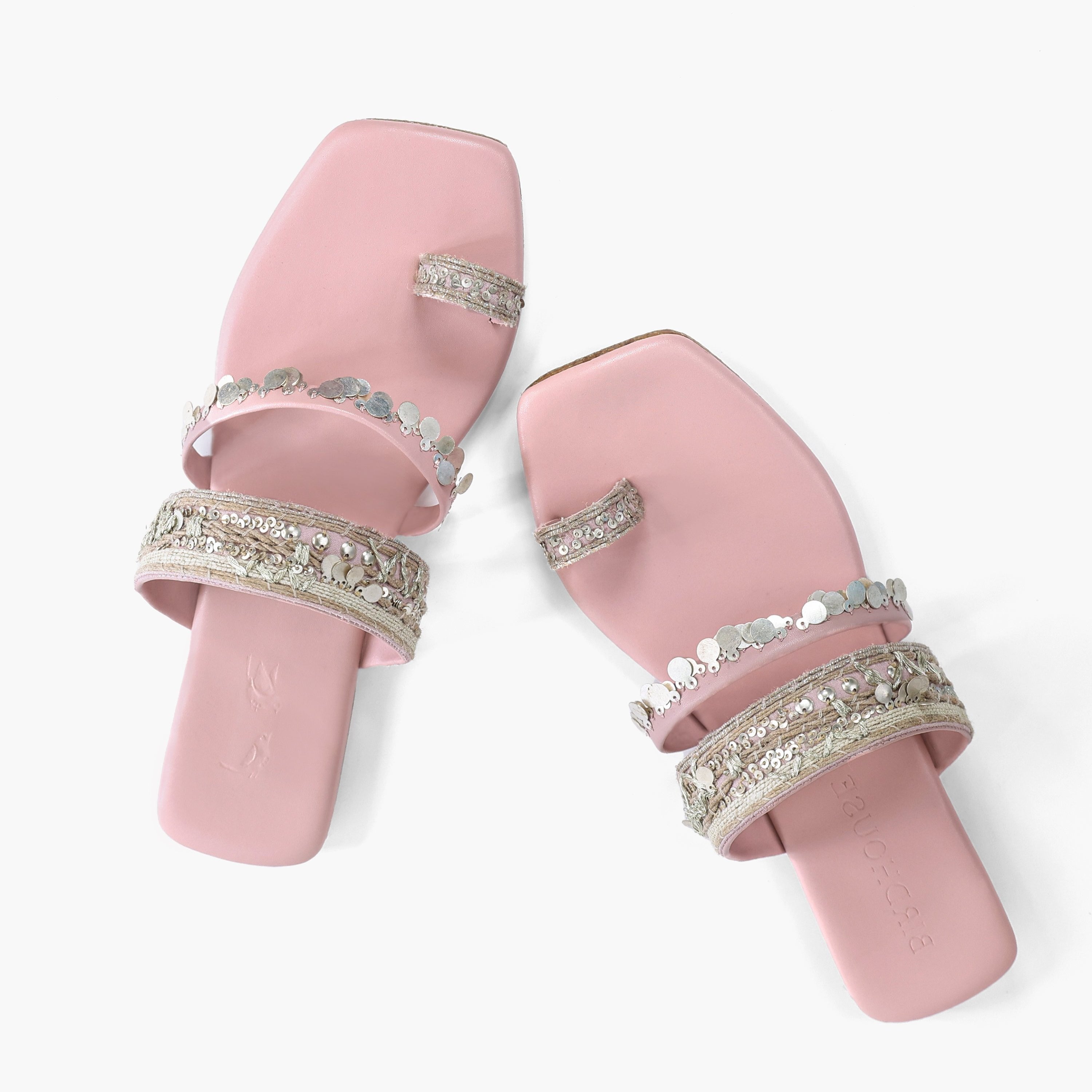 Pink Mayuri Flats