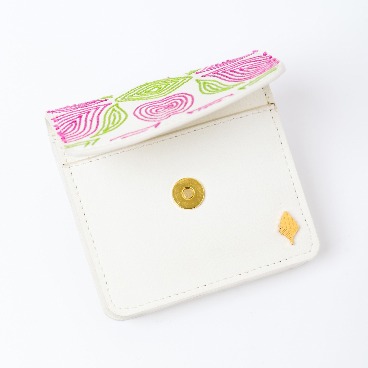 Lana white cardholder