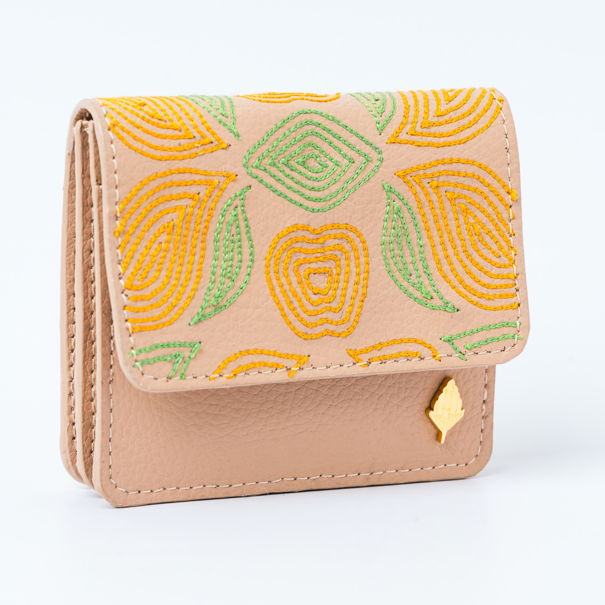 Lana beige cardholder