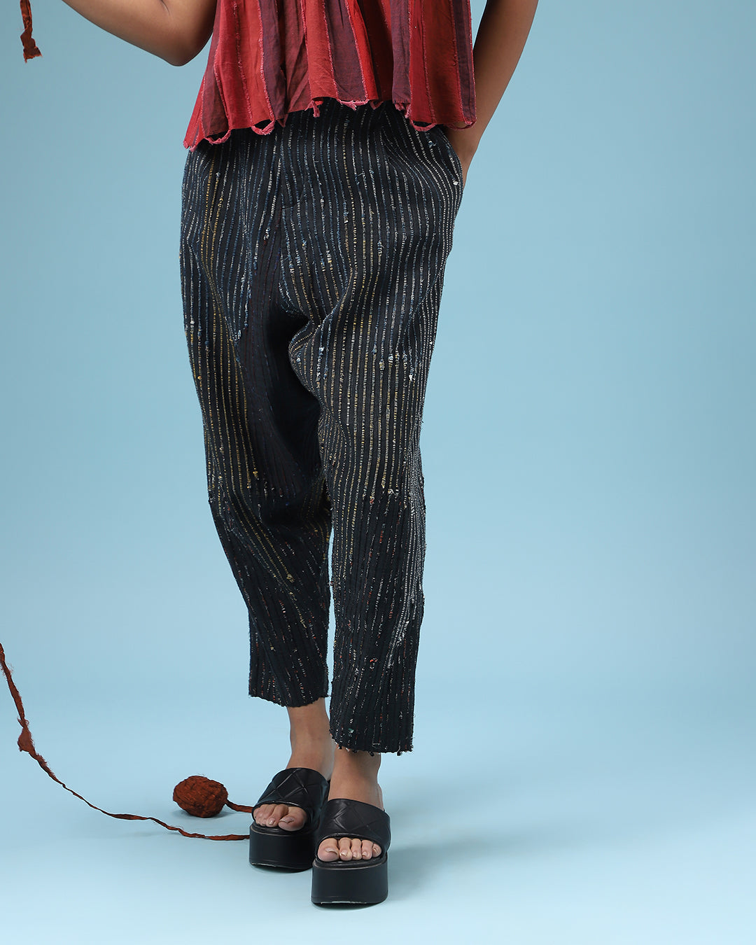 Drizzle Black Pants