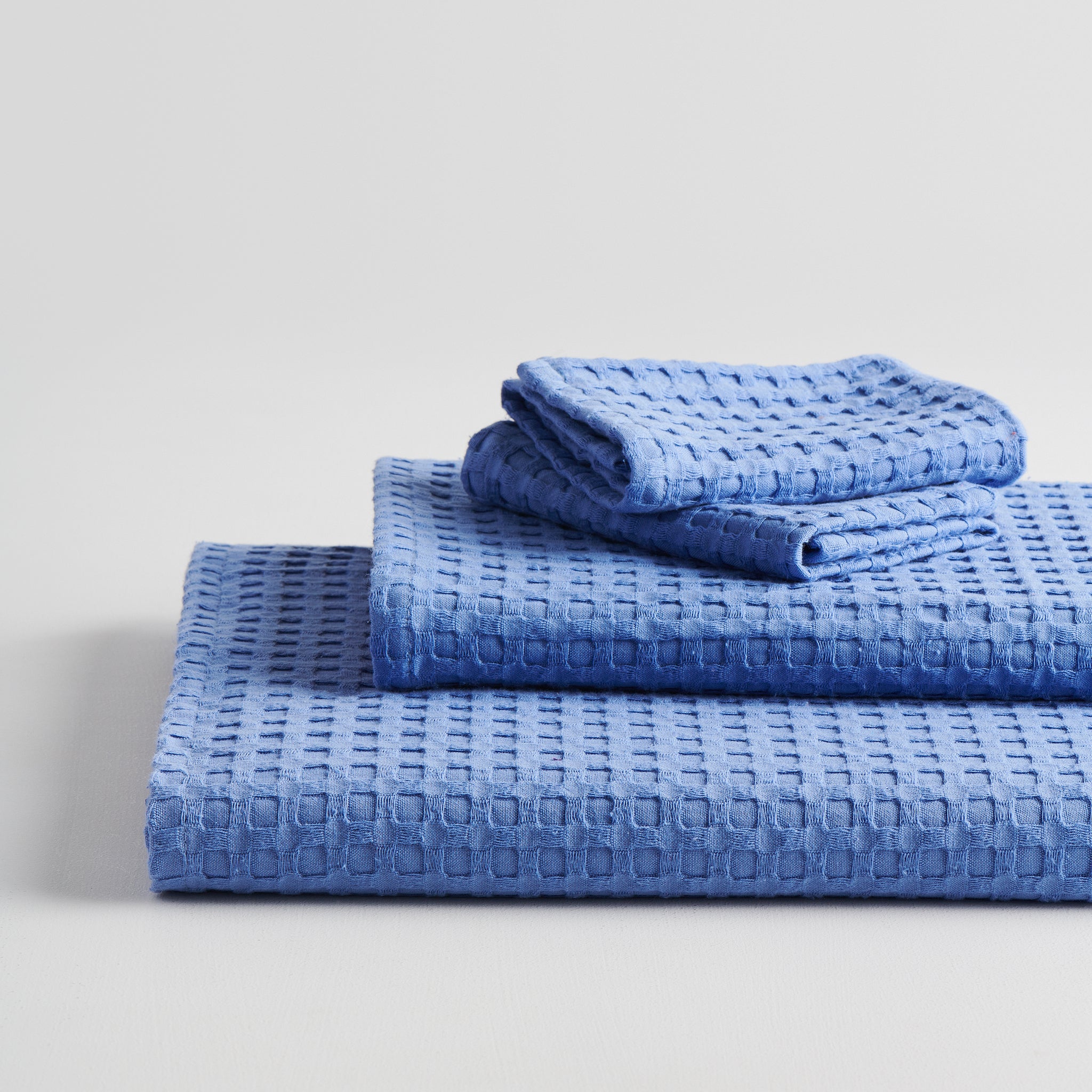 Pebble Cotton Waffle Towel