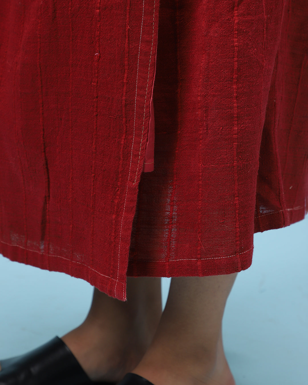 Deconstructed Red Sari