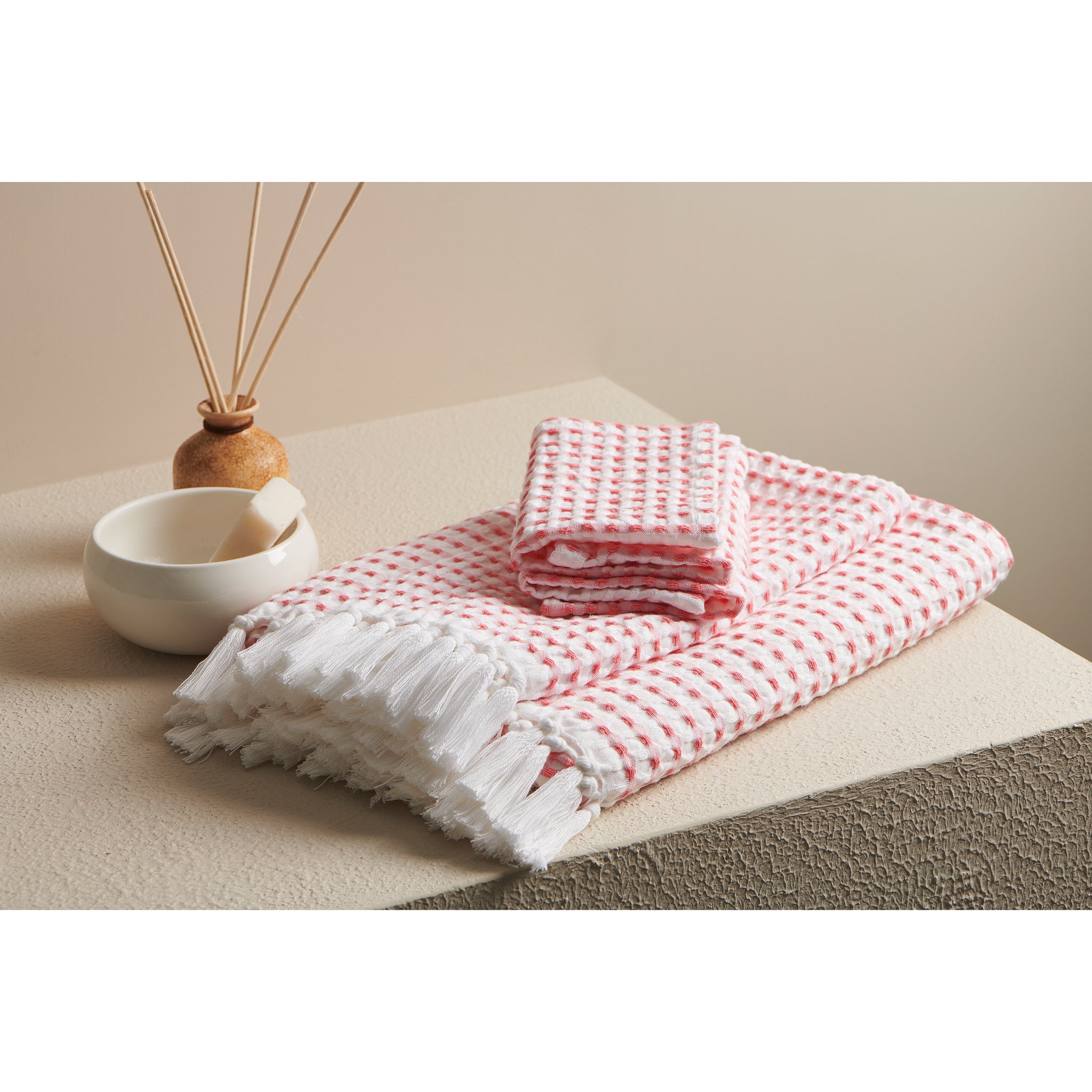 Sprinkle Box Cotton Waffle  Towel