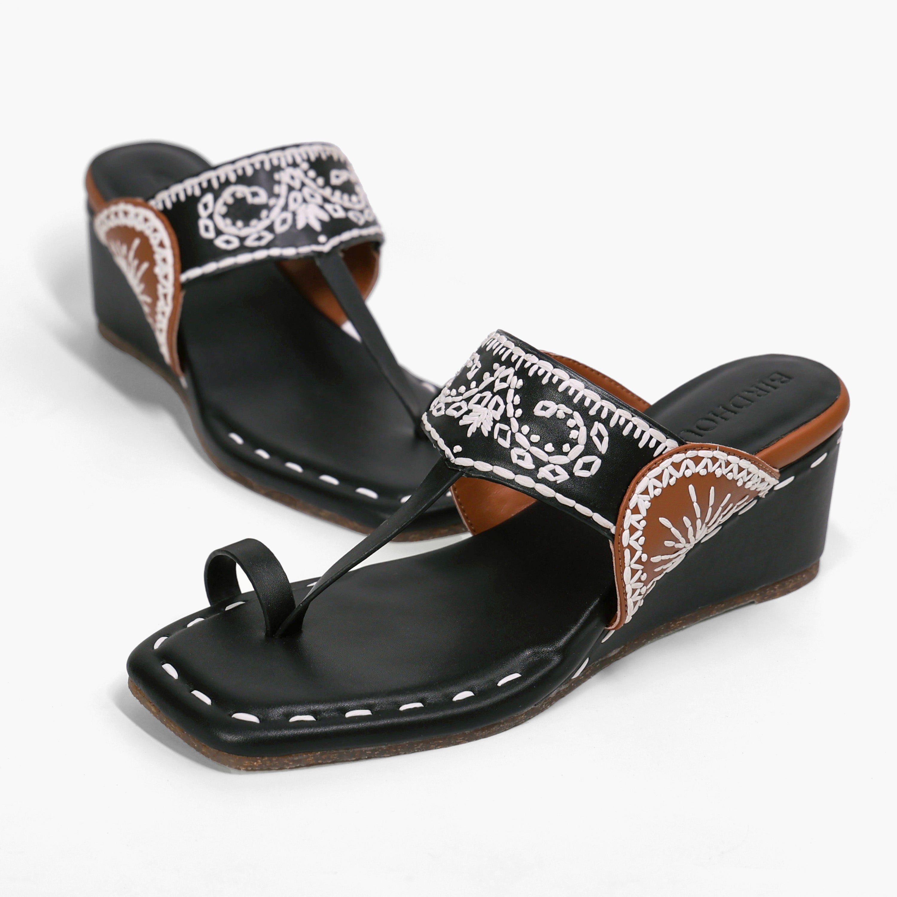 Black Mandana Heels